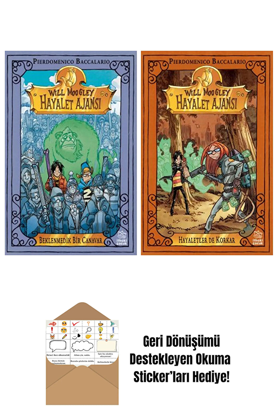 Will Moogley Hayalet Ajansı – 5 Beklenmedik Bir Canavar + Will Moogley Hayalet Ajansı – 4 Hayaletler de Korkar