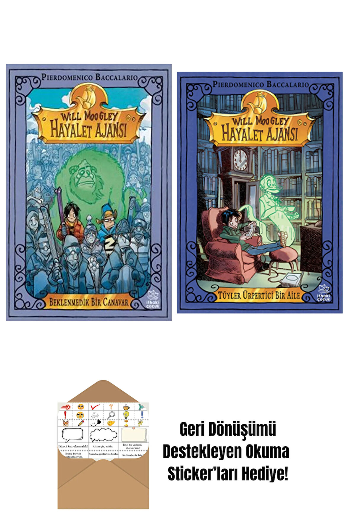 Will Moogley Hayalet Ajansı – 5 Beklenmedik Bir Canavar + Will Moogley Hayalet Ajansı 2 – Tüyler Ürpertici Bir Hayalet