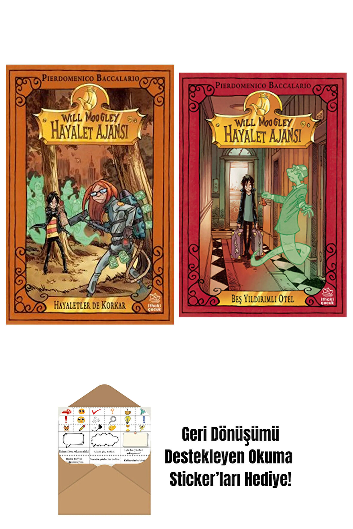 Will Moogley Hayalet Ajansı – 4 Hayaletler de Korkar + Will Moogley Hayalet Ajansı 1 – Beş Yıldırımlı Otel