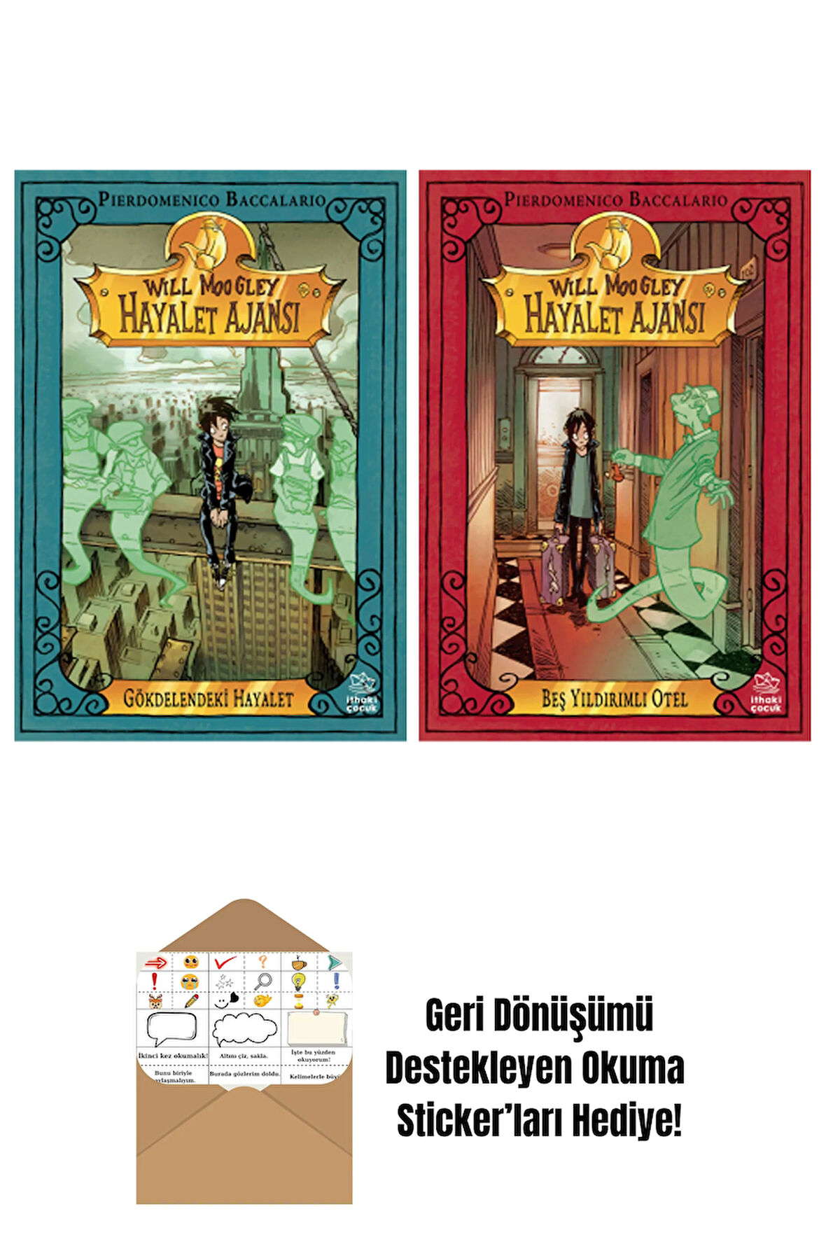 Will Moogley Hayalet Ajansı 3 – Gökdelendeki Hayalet + Will Moogley Hayalet Ajansı 1 – Beş Yıldırımlı Otel