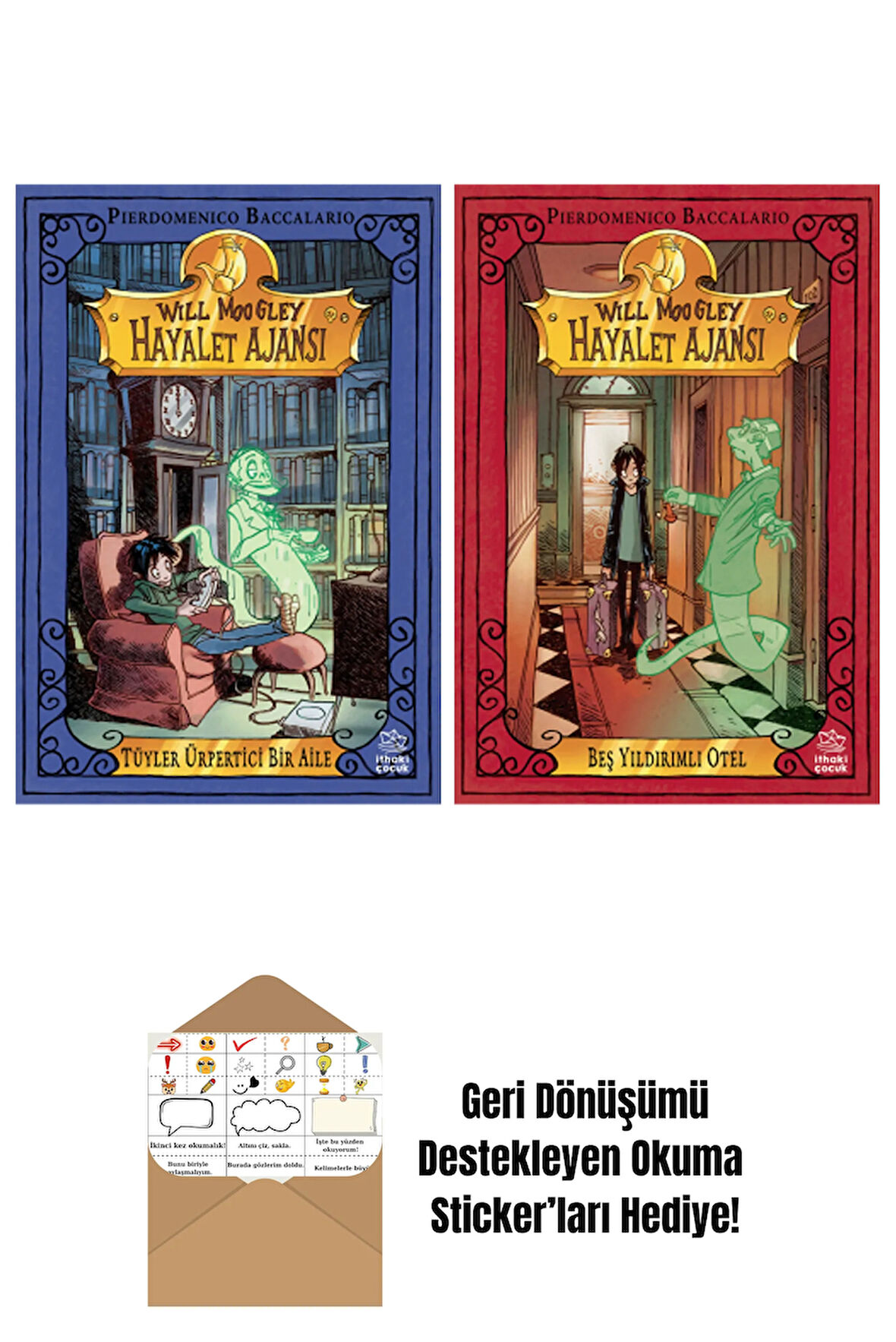 Will Moogley Hayalet Ajansı 2 – Tüyler Ürpertici Bir Hayalet + Will Moogley Hayalet Ajansı 1 – Beş Yıldırımlı Otel