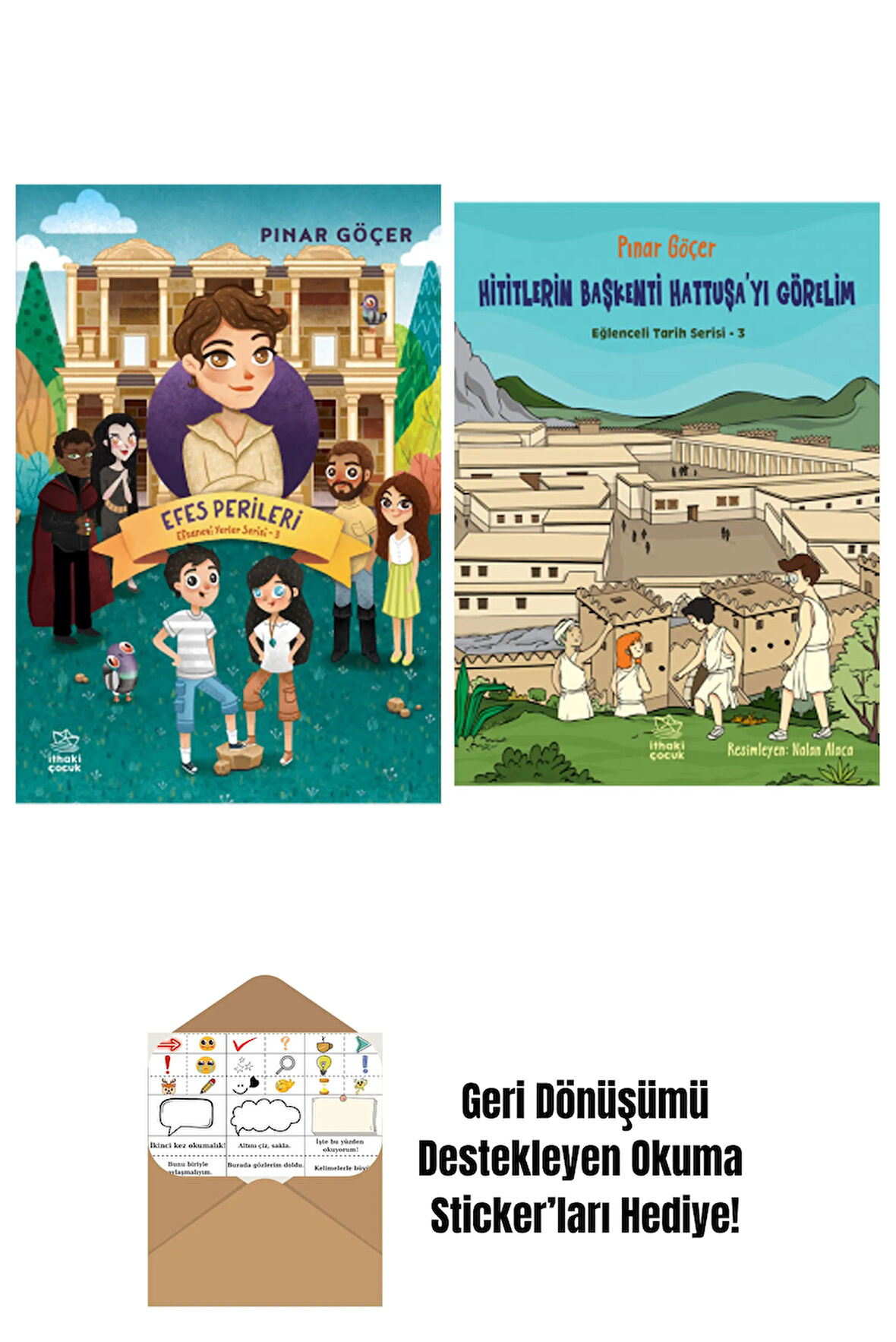 Efes Perileri – Efsanevi Yerler Serisi 3 + Hititlerin Başkenti Hattuşa’yı Görelim – Eğlenceli Tarih Serisi 3