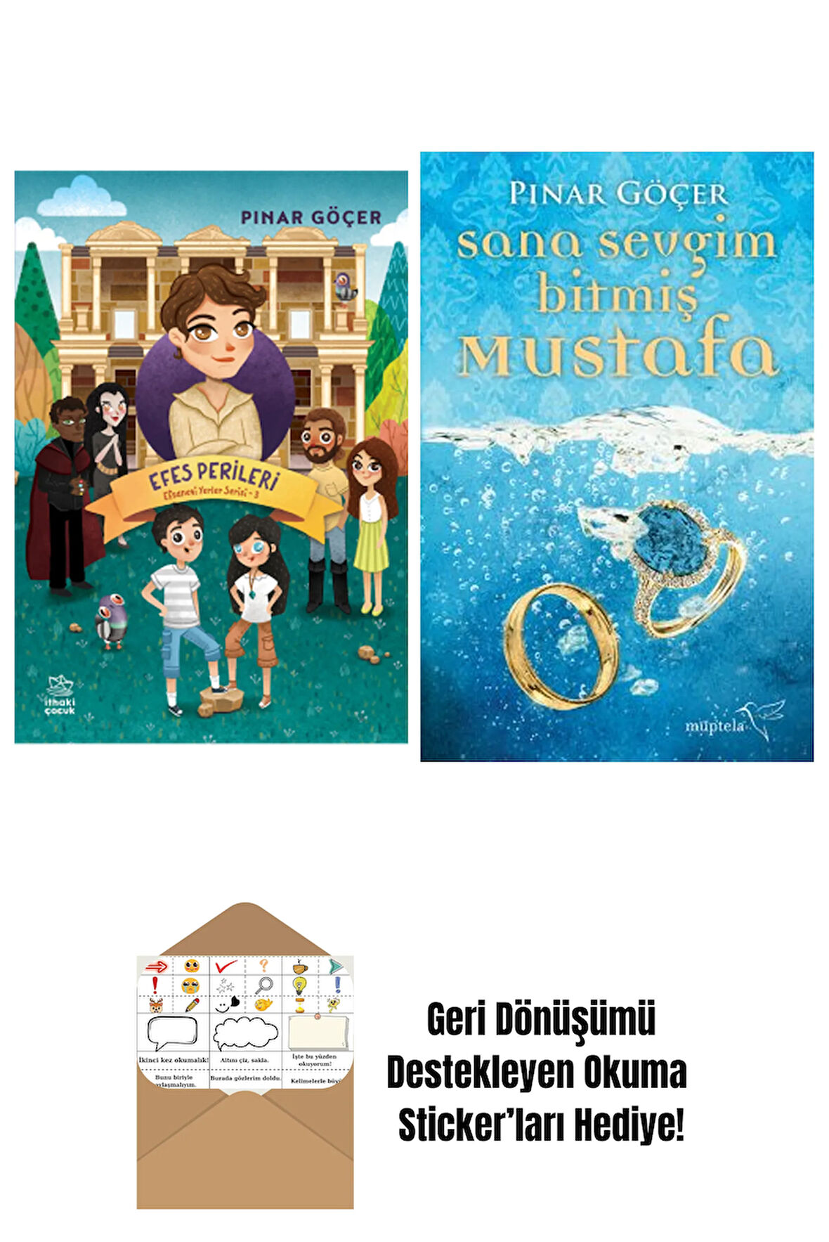 Efes Perileri – Efsanevi Yerler Serisi 3 + Sana Sevgim Bitmiş Mustafa