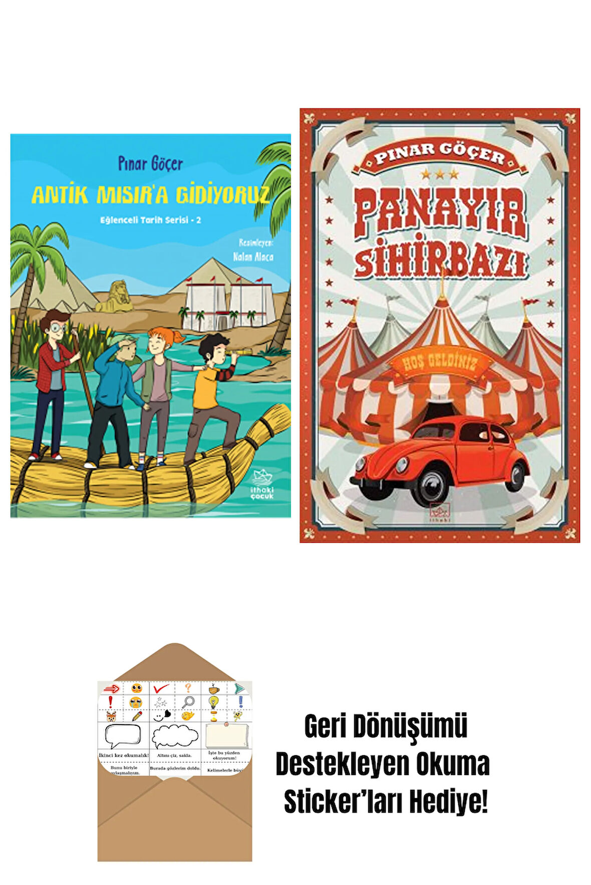 Antik Mısır’a Gidiyoruz – Eğlenceli Tarih Serisi 2 + Panayır Sihirbazı