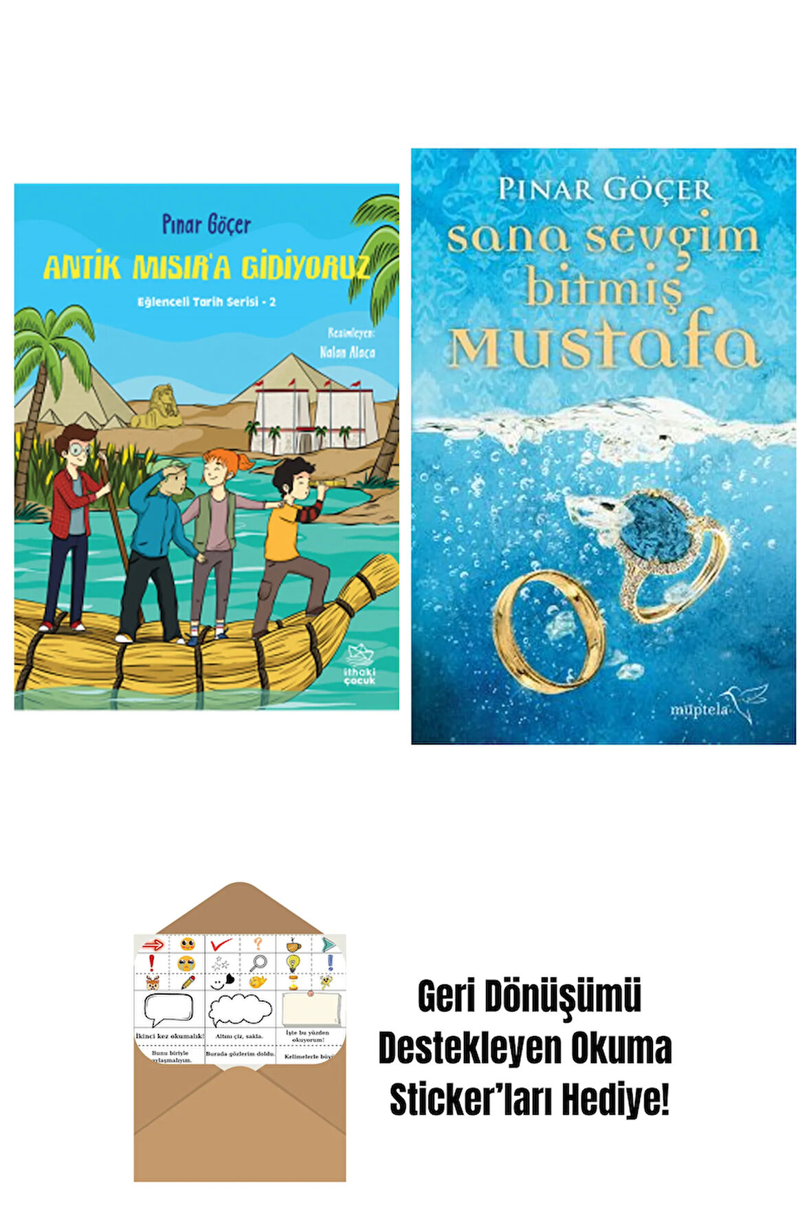 Antik Mısır’a Gidiyoruz – Eğlenceli Tarih Serisi 2 + Sana Sevgim Bitmiş Mustafa