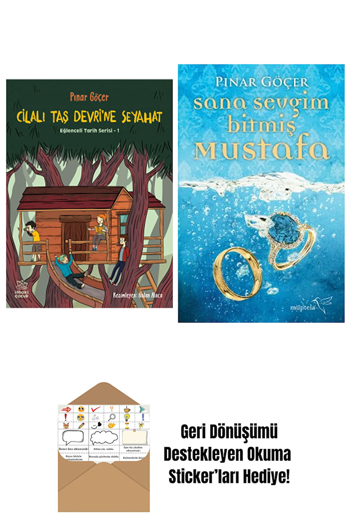 Cilalı Taş Devri’ne Seyahat – Eğlenceli Tarih Serisi 1 + Sana Sevgim Bitmiş Mustafa