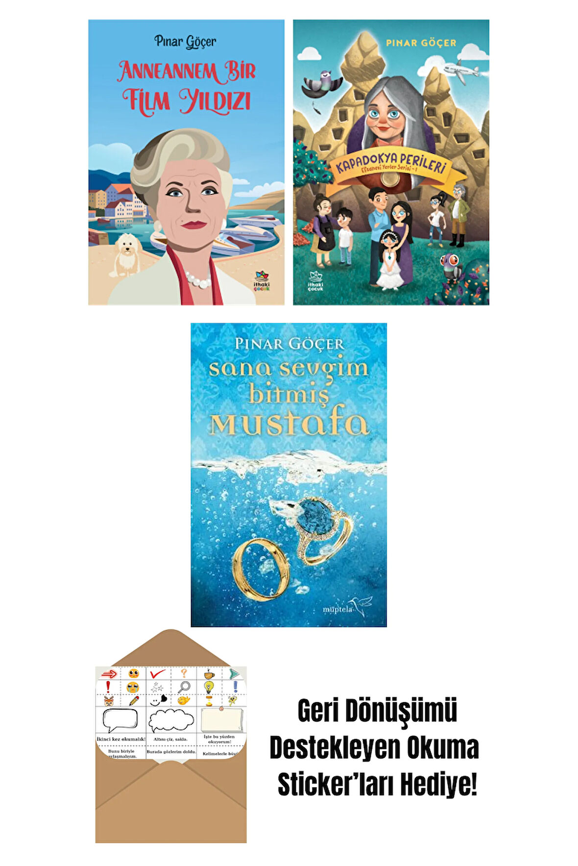 Anneannem Bir Film Yıldızı + Kapadokya Perileri – Efsanevi Yerler Serisi 1 + Sana Sevgim Bitmiş Mustafa