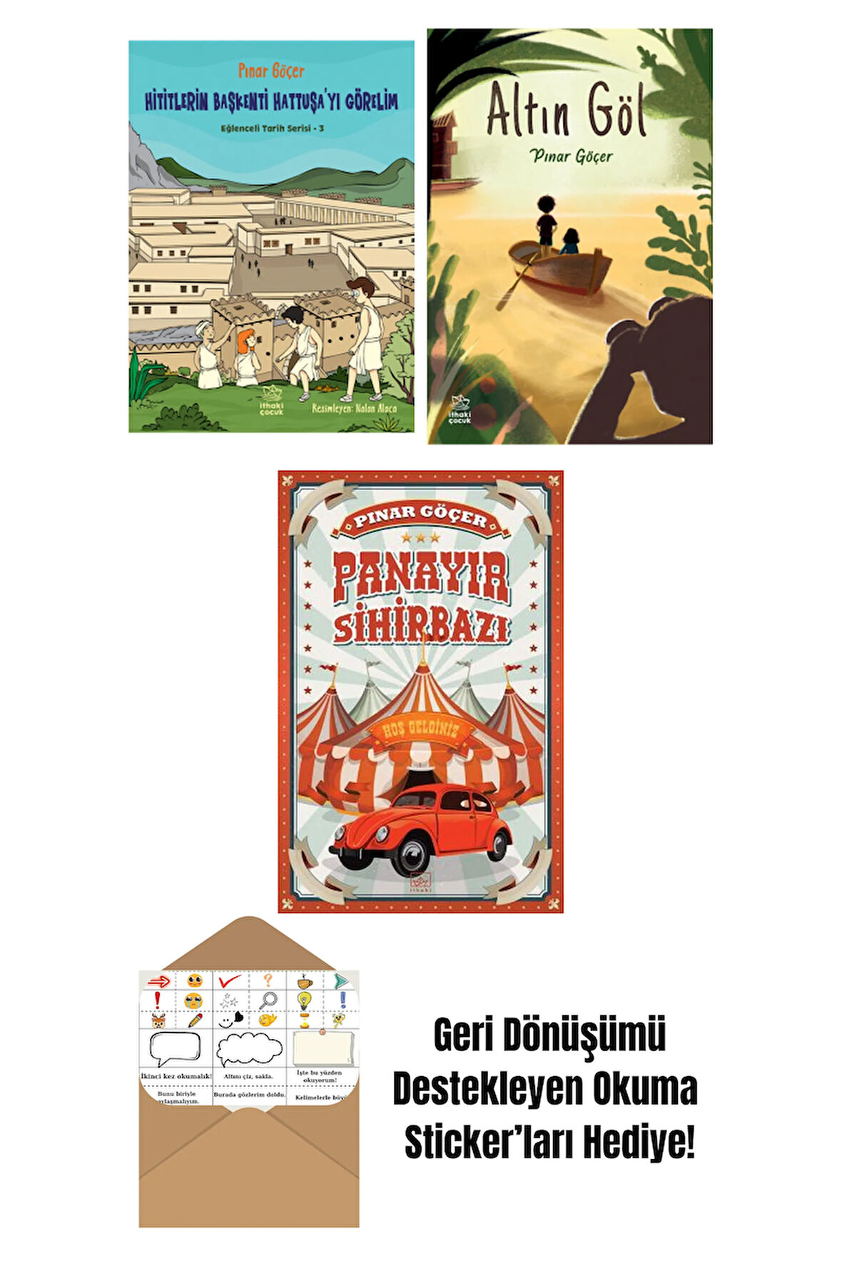 Hititlerin Başkenti Hattuşa’yı Görelim – Eğlenceli Tarih Serisi 3 + Altın Göl + Panayır Sihirbazı
