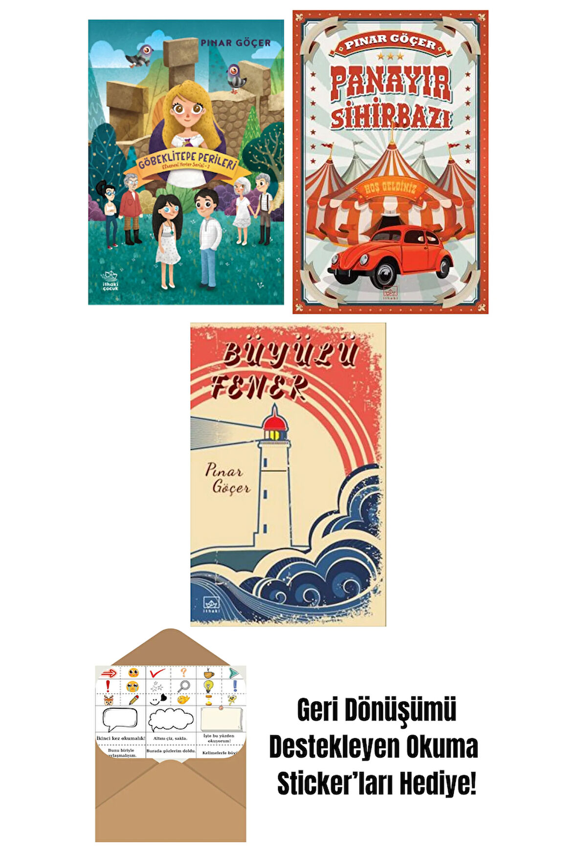 Göbeklitepe Perileri – Efsanevi Yerler Serisi 2 + Panayır Sihirbazı + Büyülü Fener