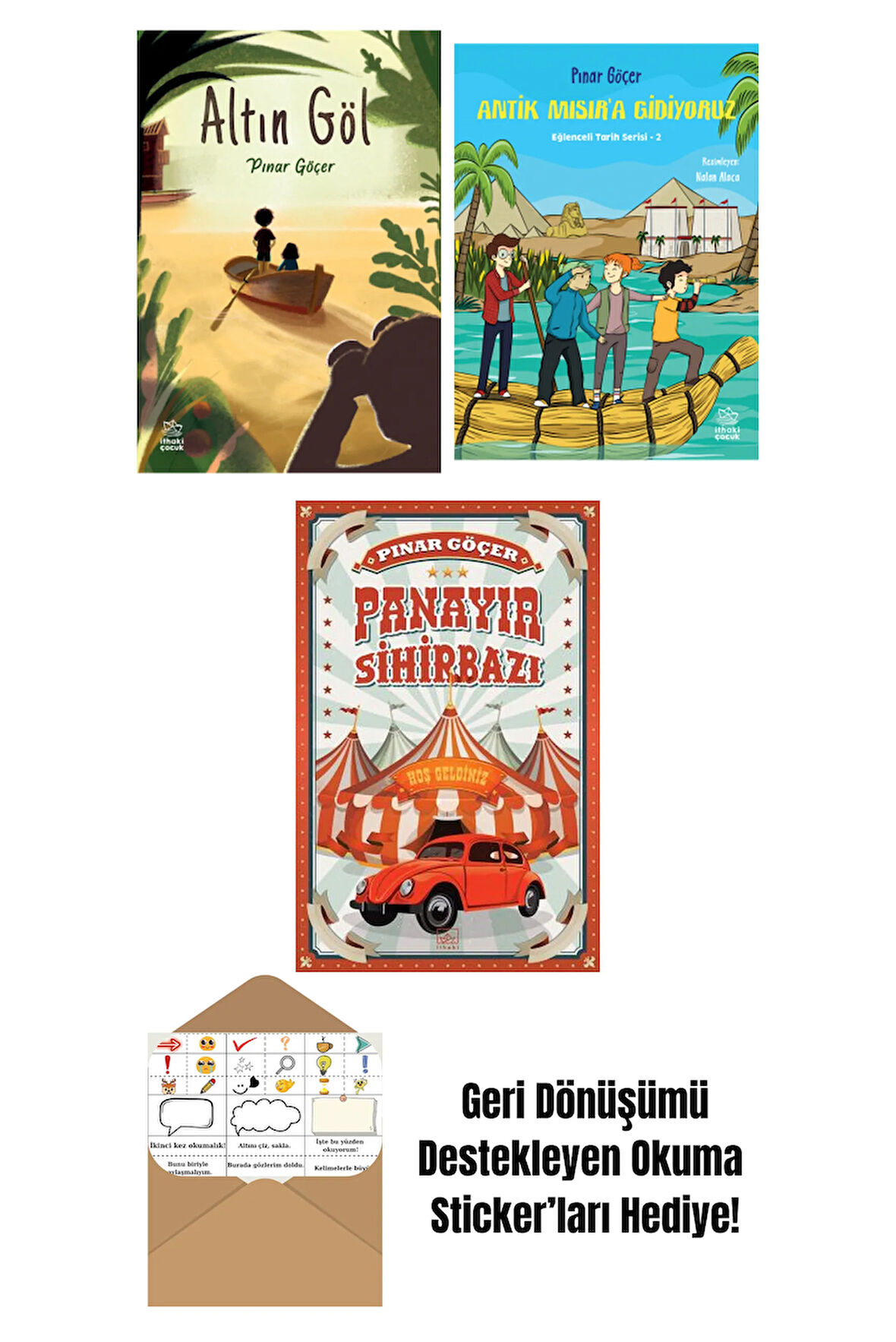 Altın Göl + Antik Mısır’a Gidiyoruz – Eğlenceli Tarih Serisi 2 + Panayır Sihirbazı