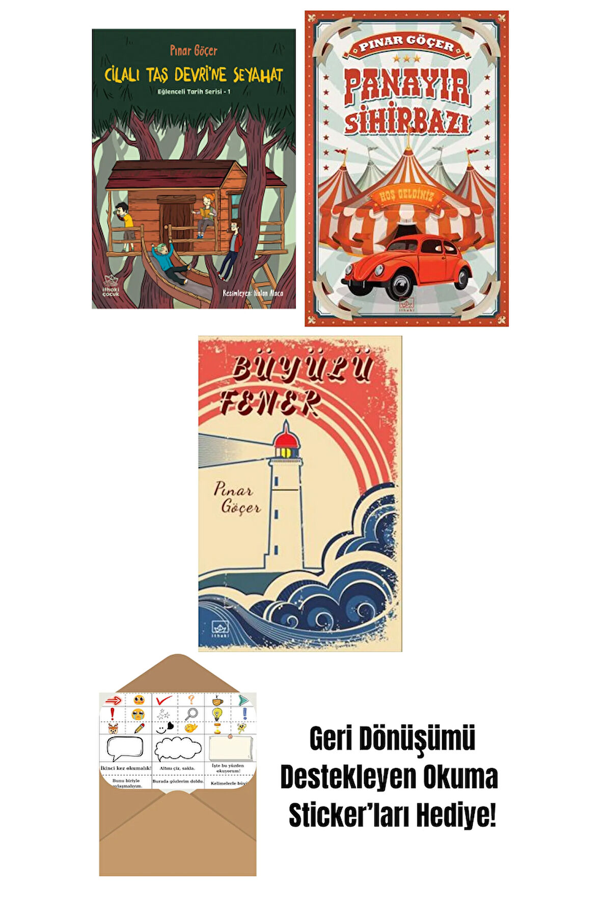 Cilalı Taş Devri’ne Seyahat – Eğlenceli Tarih Serisi 1 + Panayır Sihirbazı + Büyülü Fener