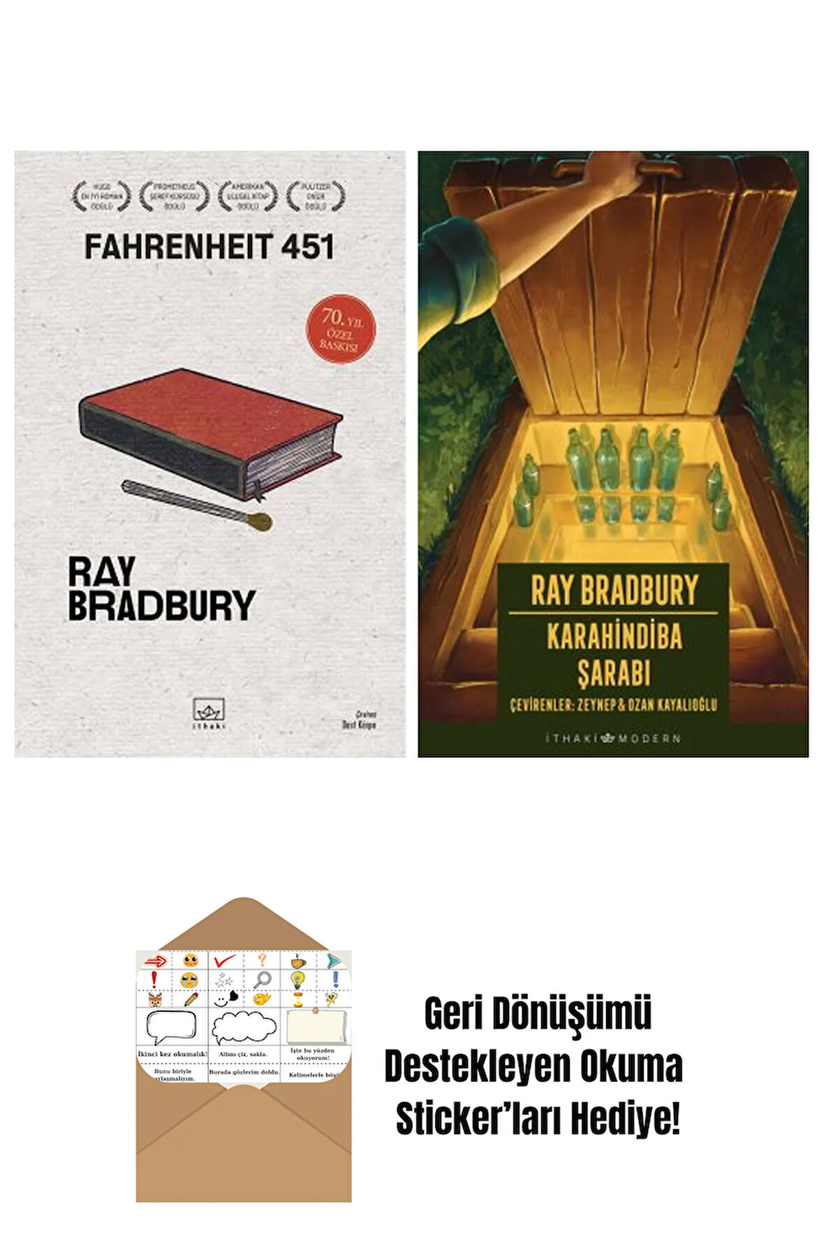 Fahrenheit 451 (70. Yıl Özel Baskısı) + Karahindiba Şarabı