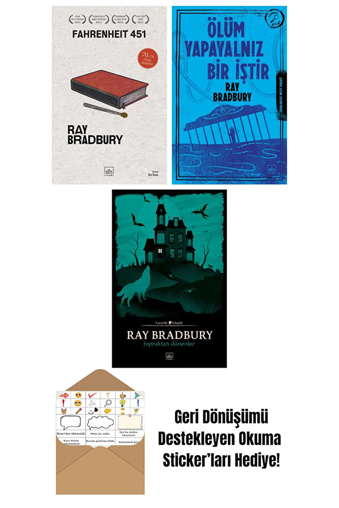 Fahrenheit 451 (70. Yıl Özel Baskısı) + Ölüm Yapayalnız Bir İştir + Topraktan Dönenler