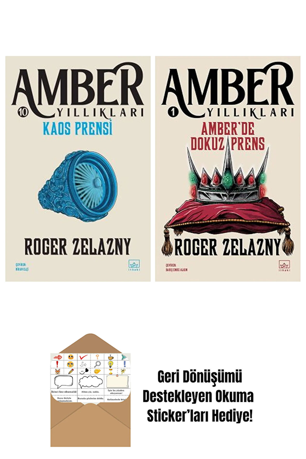 Kaos Prensi / Amber Yıllıkları 10 + Amber’de Dokuz Prens – Amber Yıllıkları 1