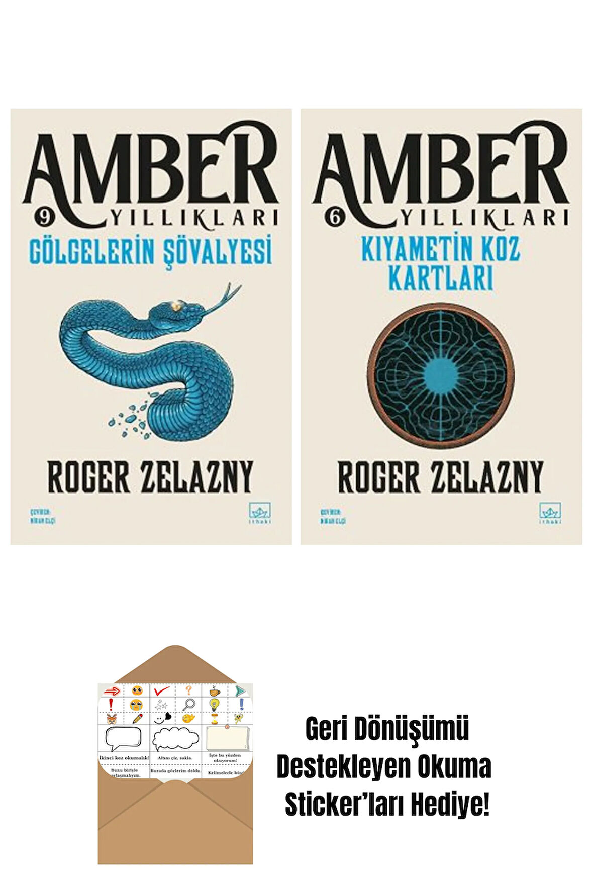 Gölgelerin Şövalyesi – Amber Yıllıkları 9 + Kıyametin Koz Kartları /Amber Yıllıkları 6