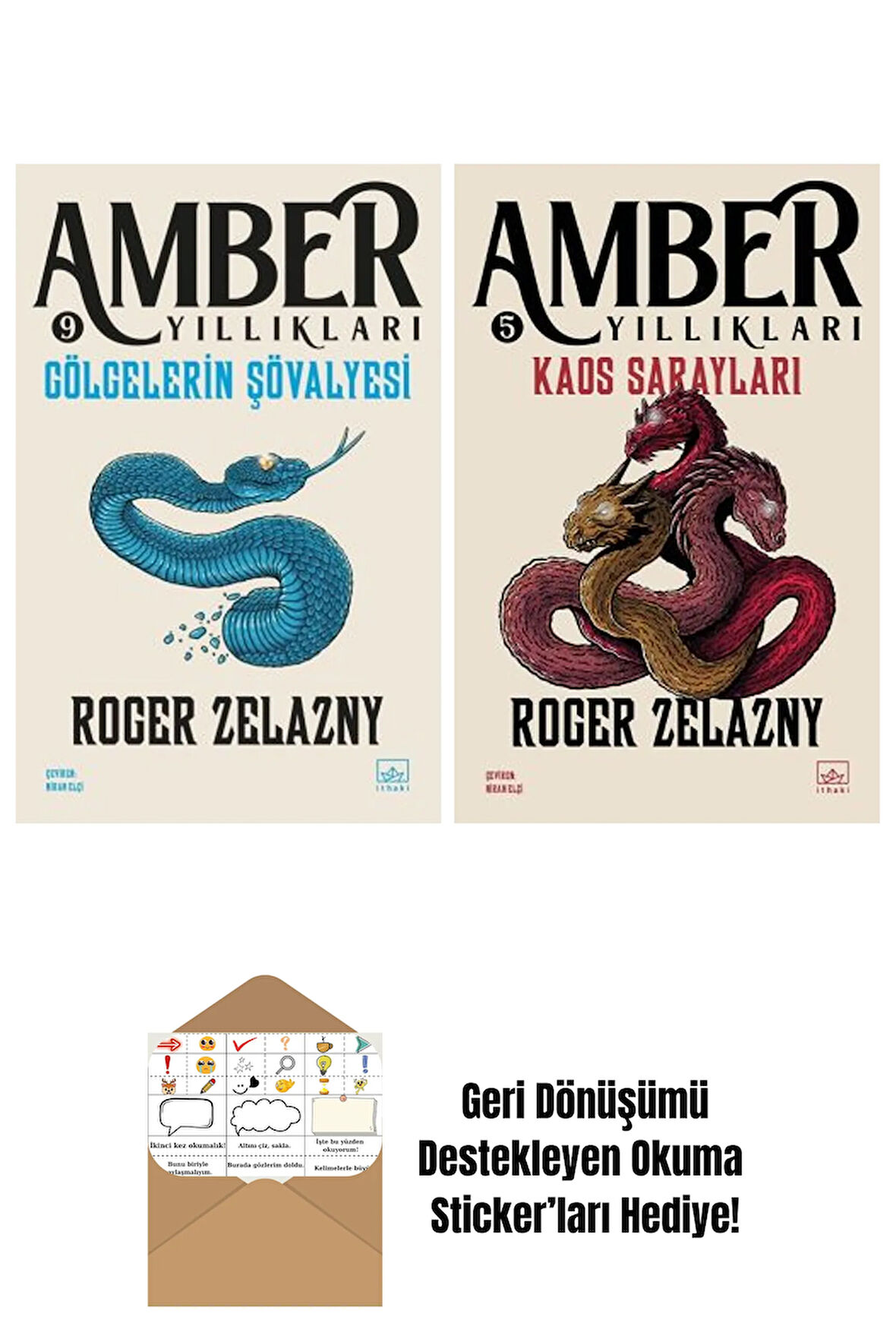 Gölgelerin Şövalyesi – Amber Yıllıkları 9 + Kaos Sarayları – Amber Yıllıkları 5