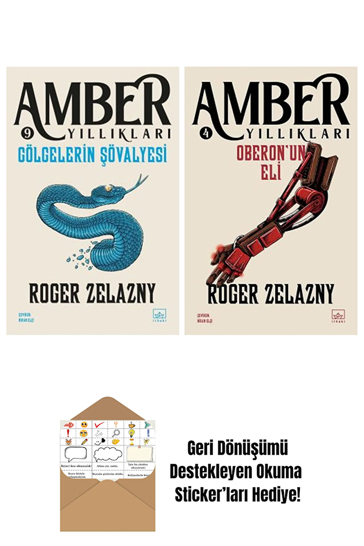 Gölgelerin Şövalyesi – Amber Yıllıkları 9 + Oberon’un Eli – Amber Yıllıkları 4