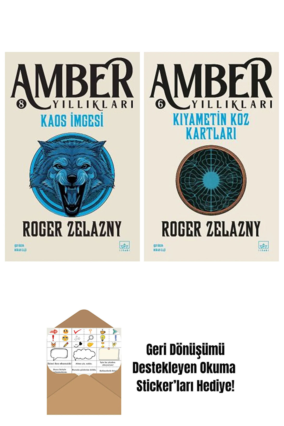 Kaos İmgesi – Amber Yıllıkları 8 + Kıyametin Koz Kartları /Amber Yıllıkları 6