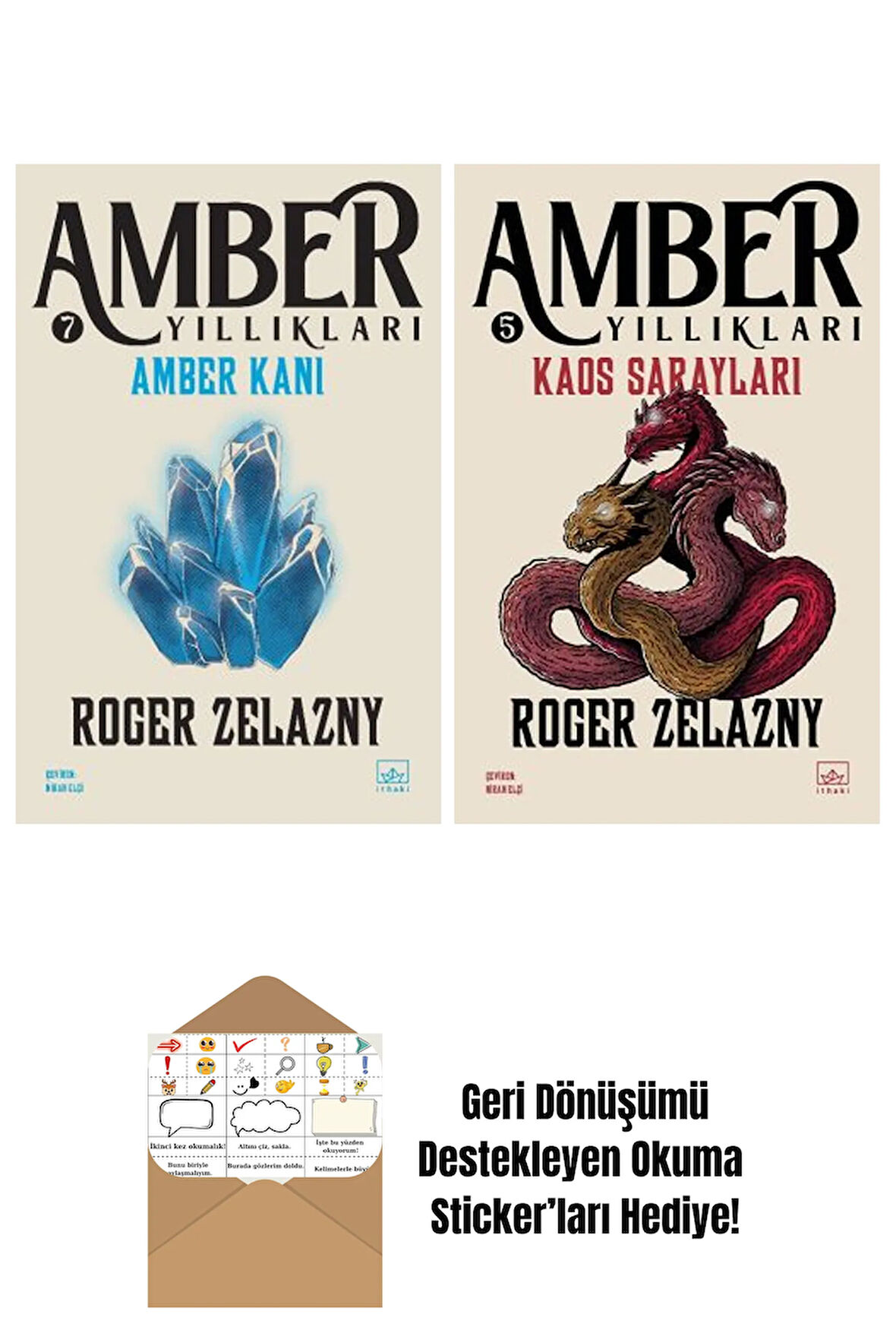 Amber Kanı / Amber Yıllıkları 7 + Kaos Sarayları – Amber Yıllıkları 5