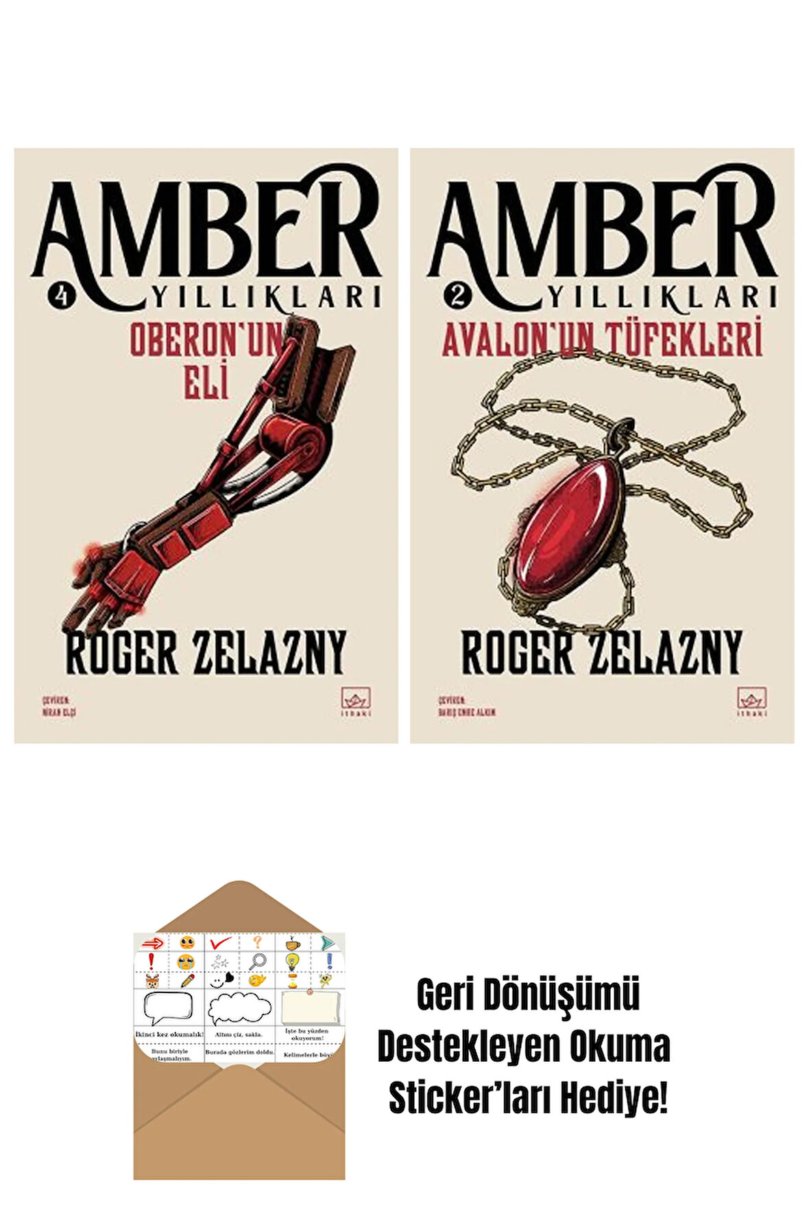 Oberon’un Eli – Amber Yıllıkları 4 + Avalon’un Tüfekleri – Amber Yıllıkları 2