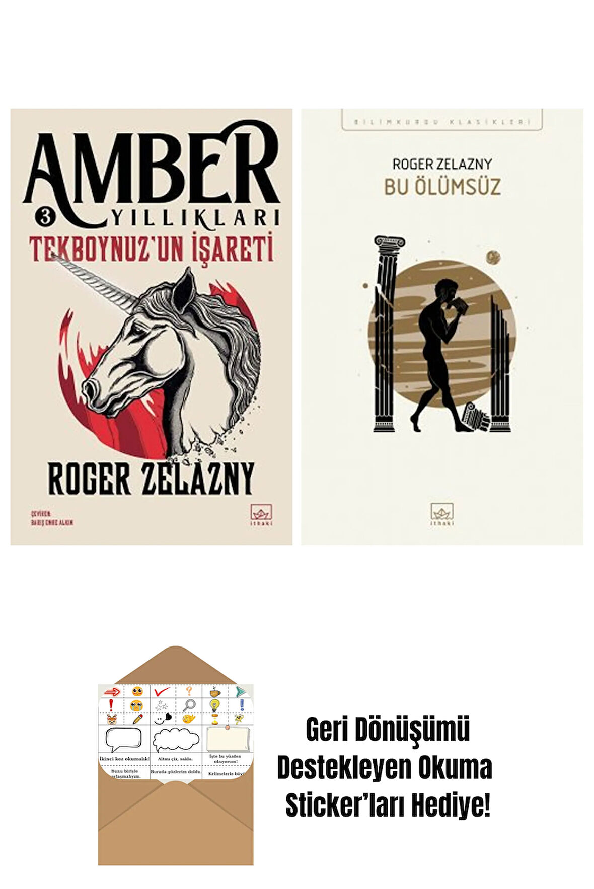 Tekboynuzun İşareti – Amber Yıllıkları 3 + Bu Ölümsüz