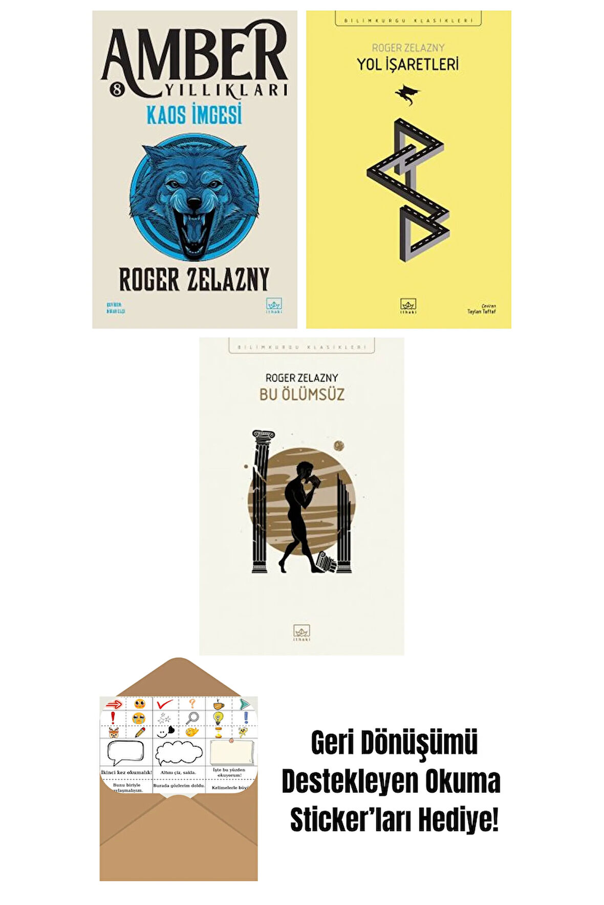 Kaos İmgesi – Amber Yıllıkları 8 + Yol İşaretleri + Bu Ölümsüz