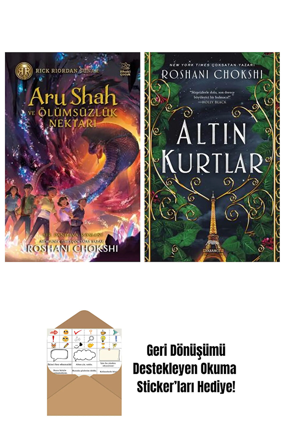 Aru Shah ve Ölümsüzlük Nektarı + Altın Kurtlar