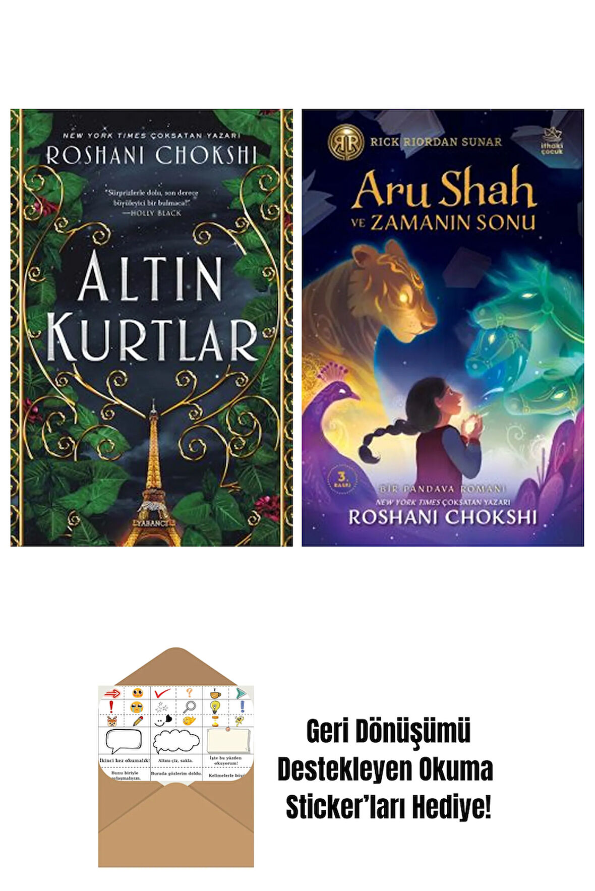 Altın Kurtlar + Aru Shah ve Zamanın Sonu