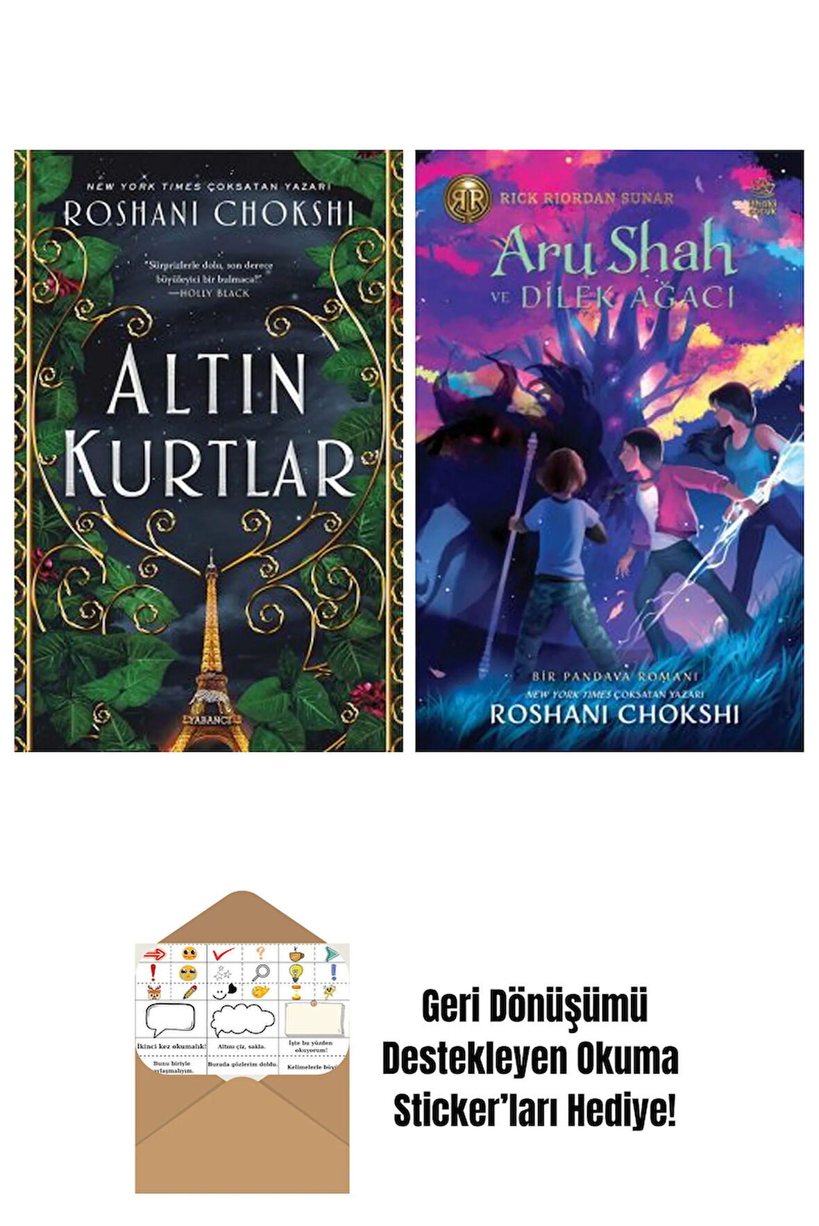 Altın Kurtlar + Aru Shah ve Dilek Ağacı