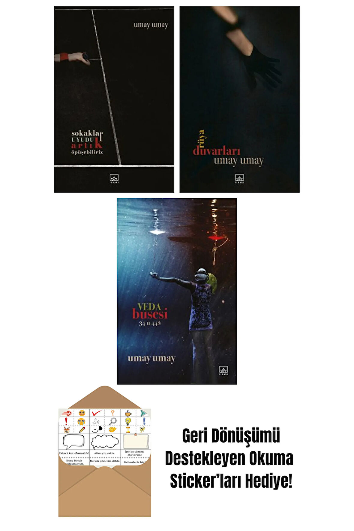 Sokaklar Uyudu Artık Öpüşebiliriz + Rüya Duvarları + Veda Busesi – 34 U 442