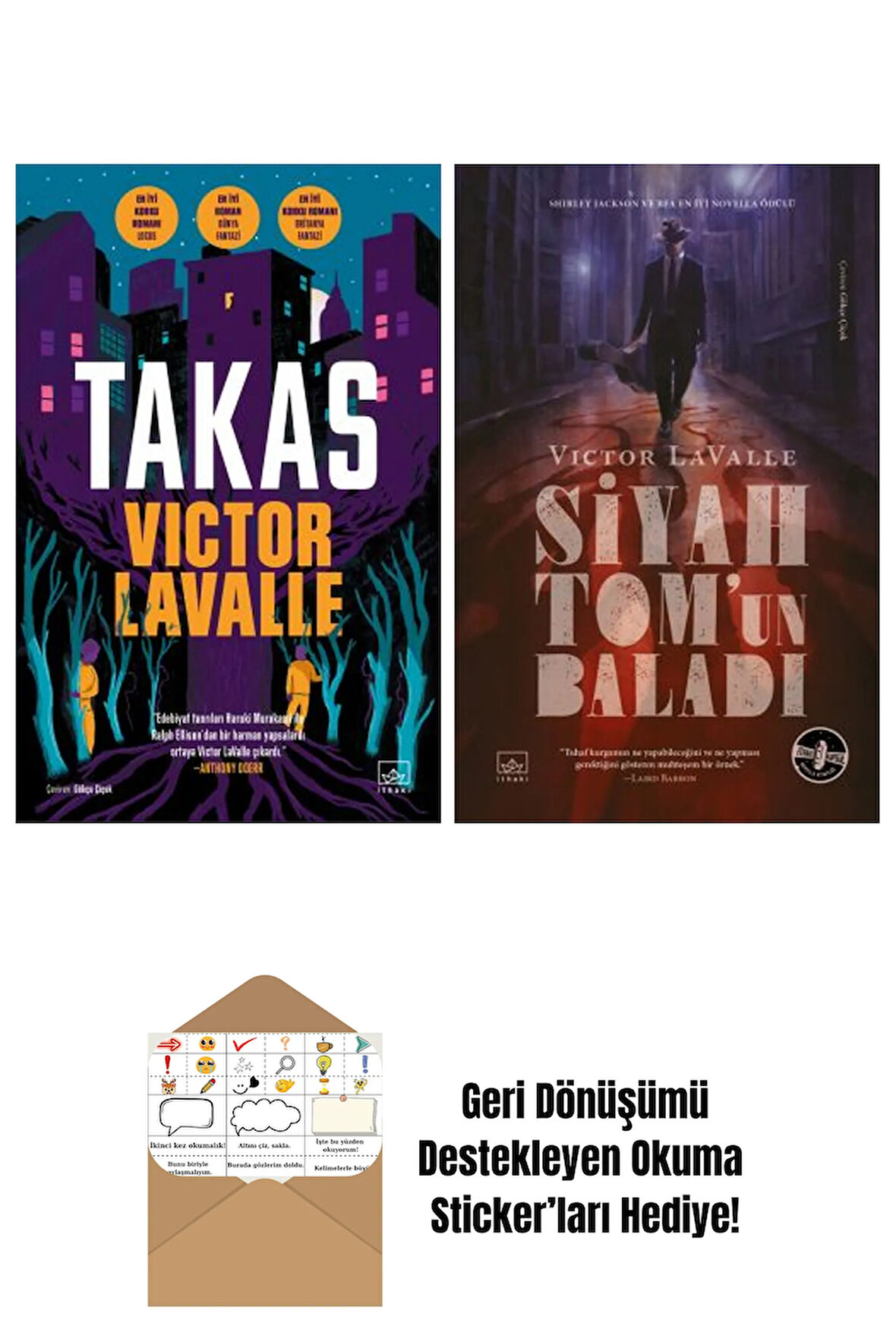 Takas + Siyah Tom’un Baladı (Ciltli)