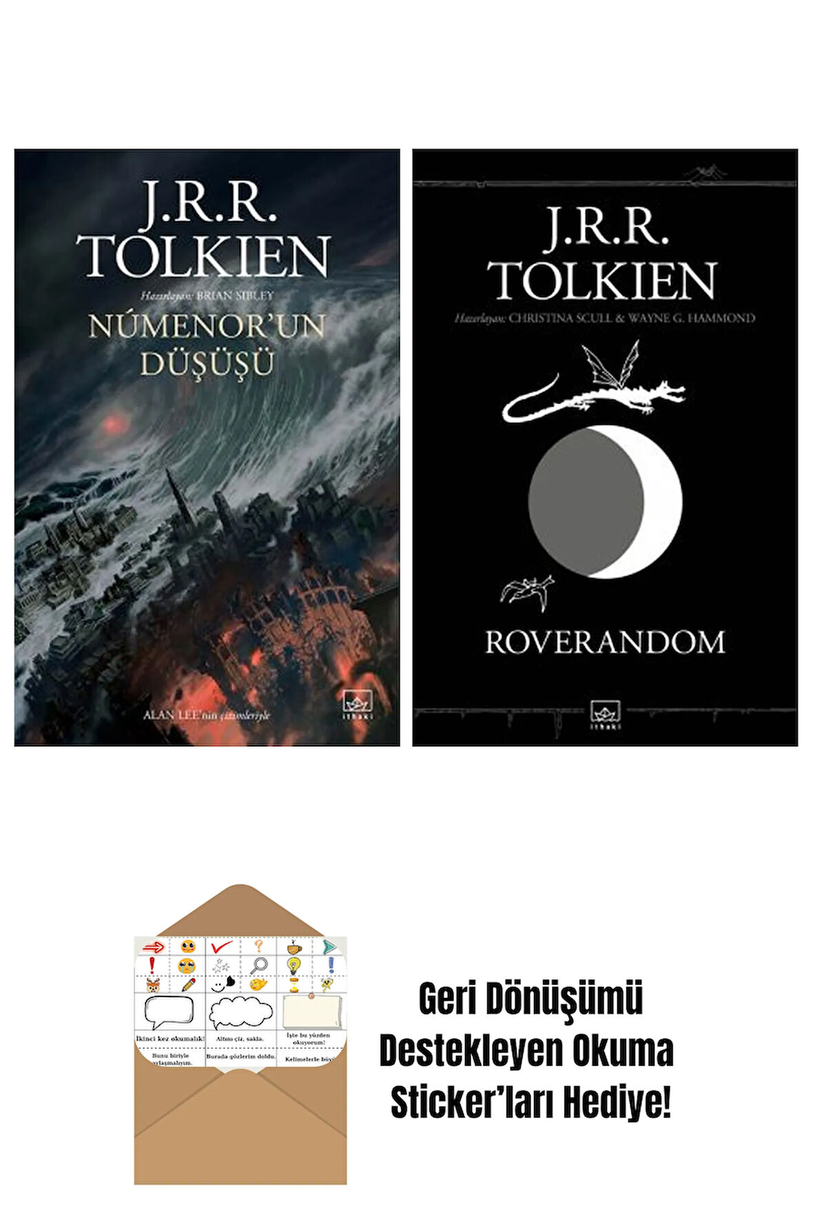 Númenor’un Düşüşü + Roverandom (Siyah Kapak)