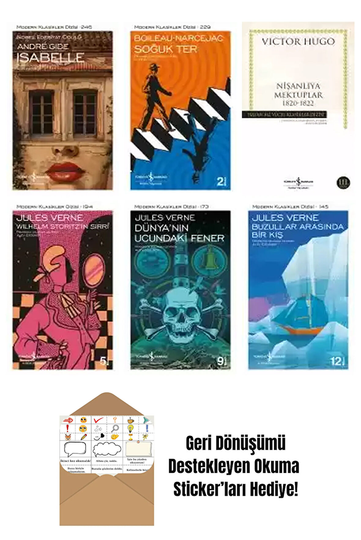 Alev Özgüner 6 Kitap Seti + Okuma Sticker'ları