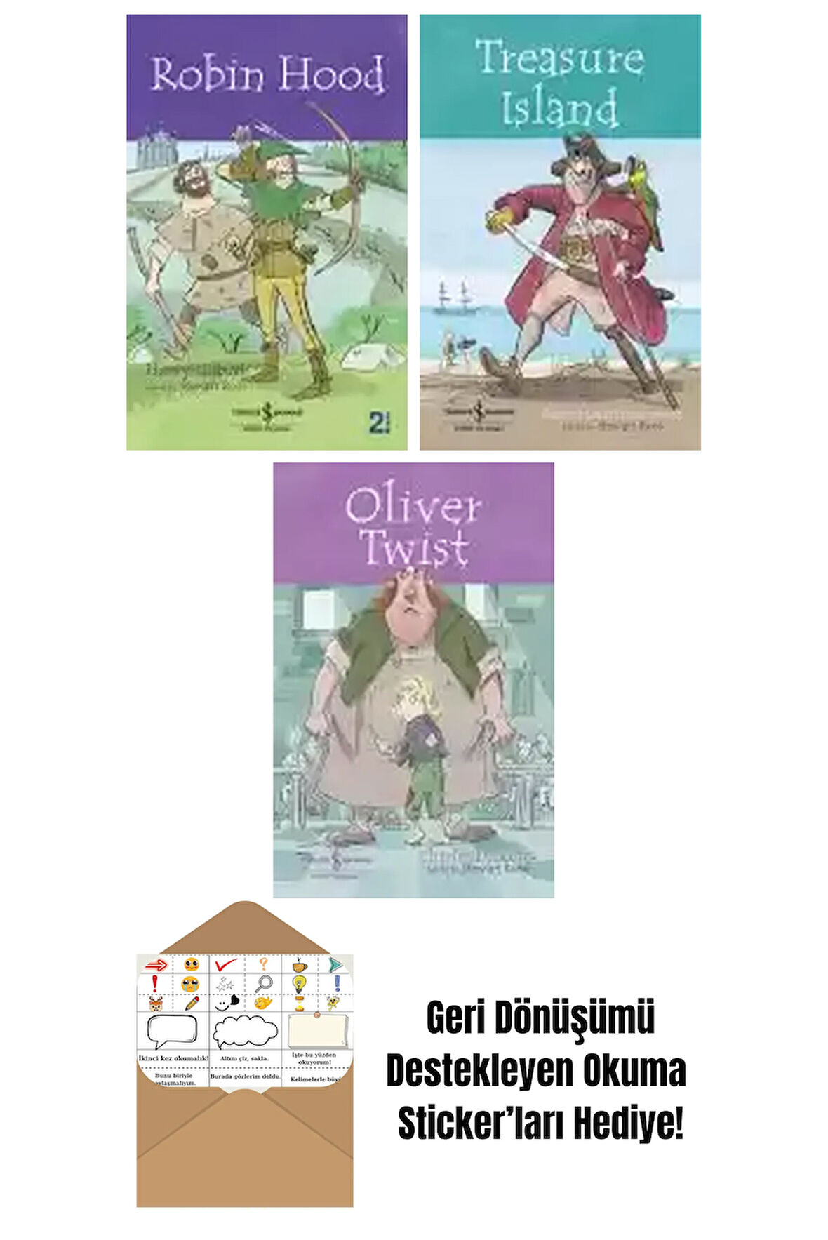 Alex Paterson 3 Kitap Seti + Okuma Sticker'ları