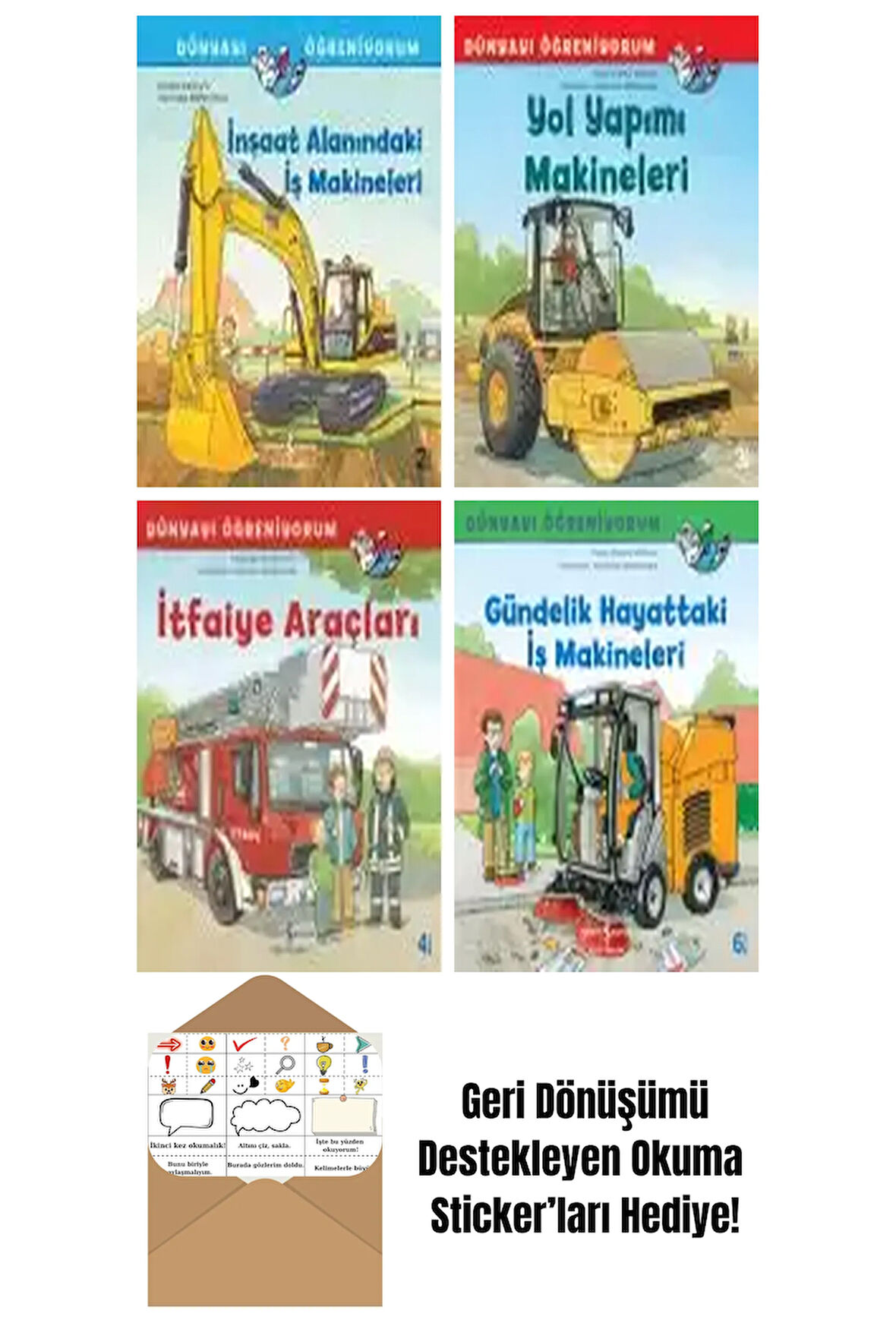 Alexander Steffensmeier 4 Kitap Seti + Okuma Sticker'ları