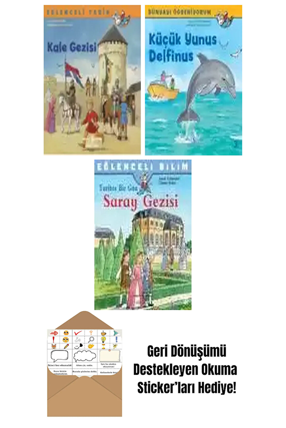 Astrid Vohwinkel 3 Kitap Seti + Okuma Sticker'ları