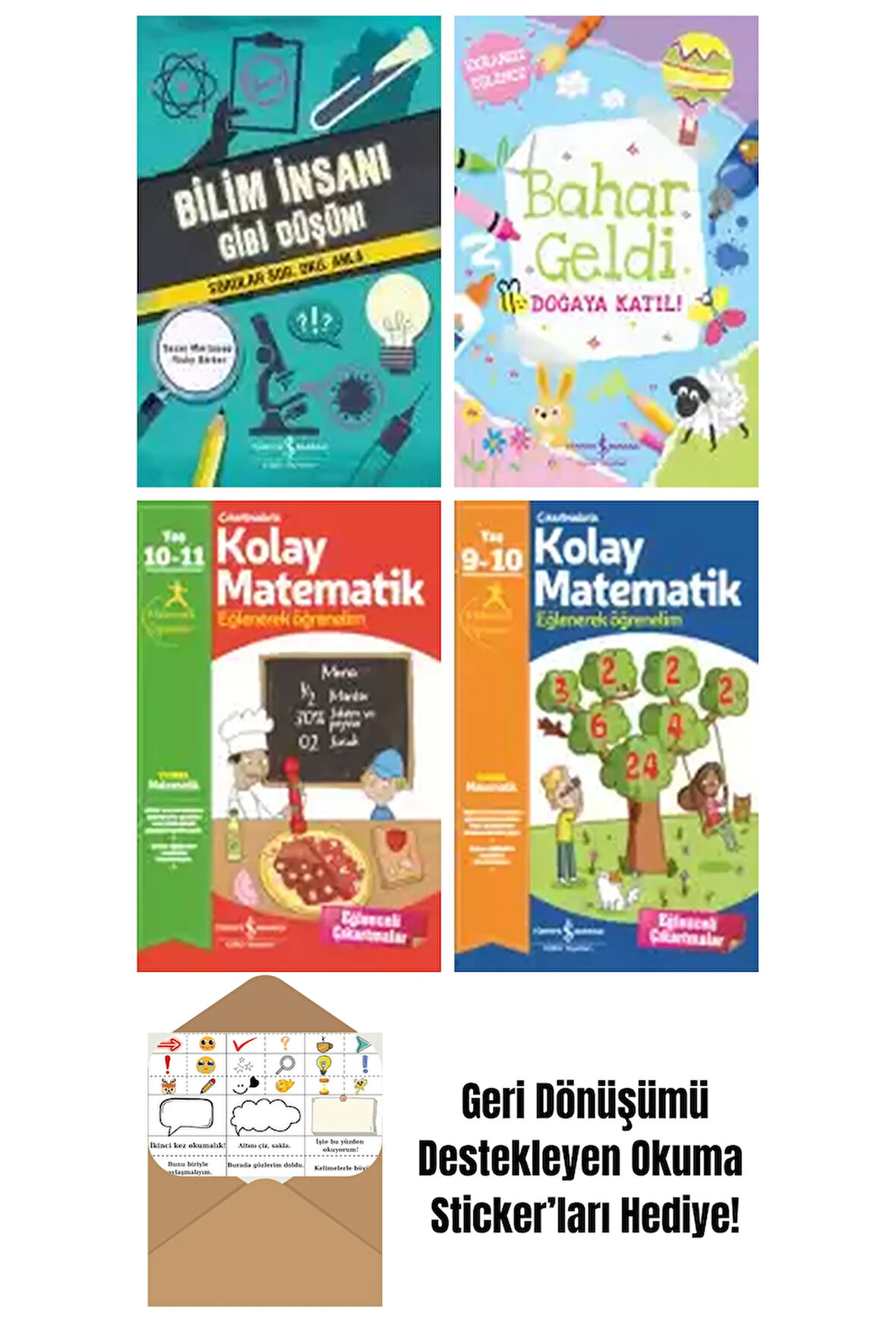 Barış Purut 4 Kitap Seti + Okuma Sticker'ları