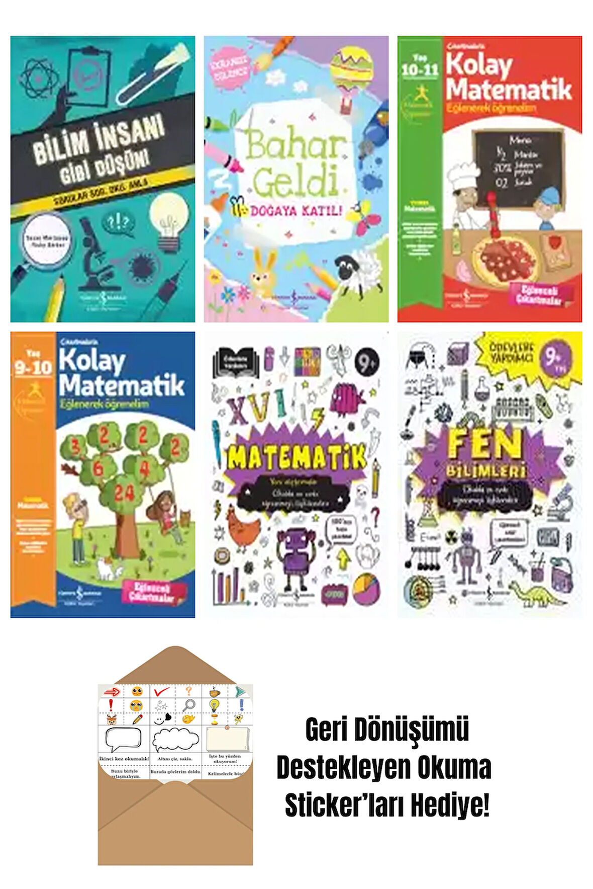 Barış Purut 6 Kitap Seti + Okuma Sticker'ları