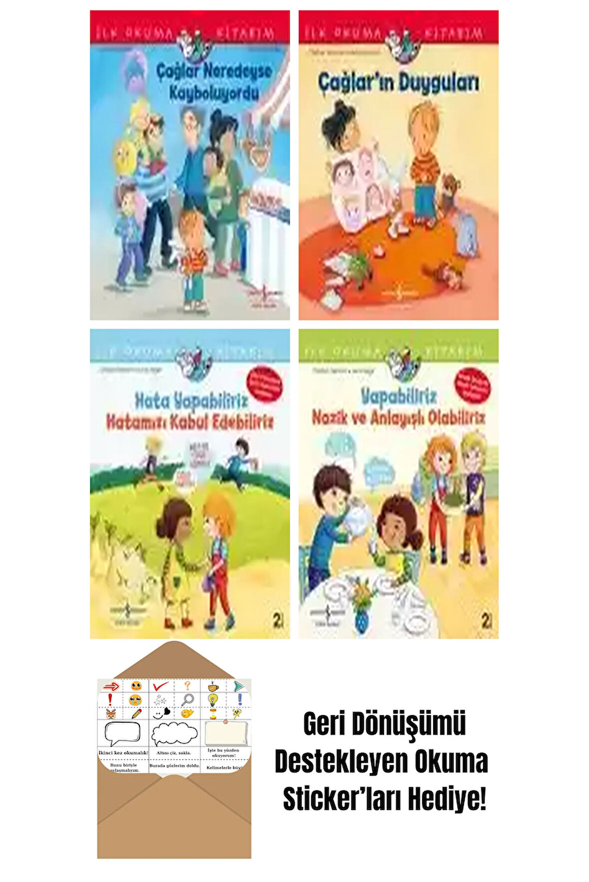 Christian Tielmann 4 Kitap Seti + Okuma Sticker'ları