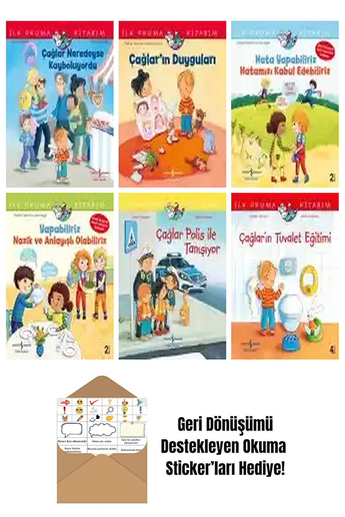 Christian Tielmann 6 Kitap Seti + Okuma Sticker'ları