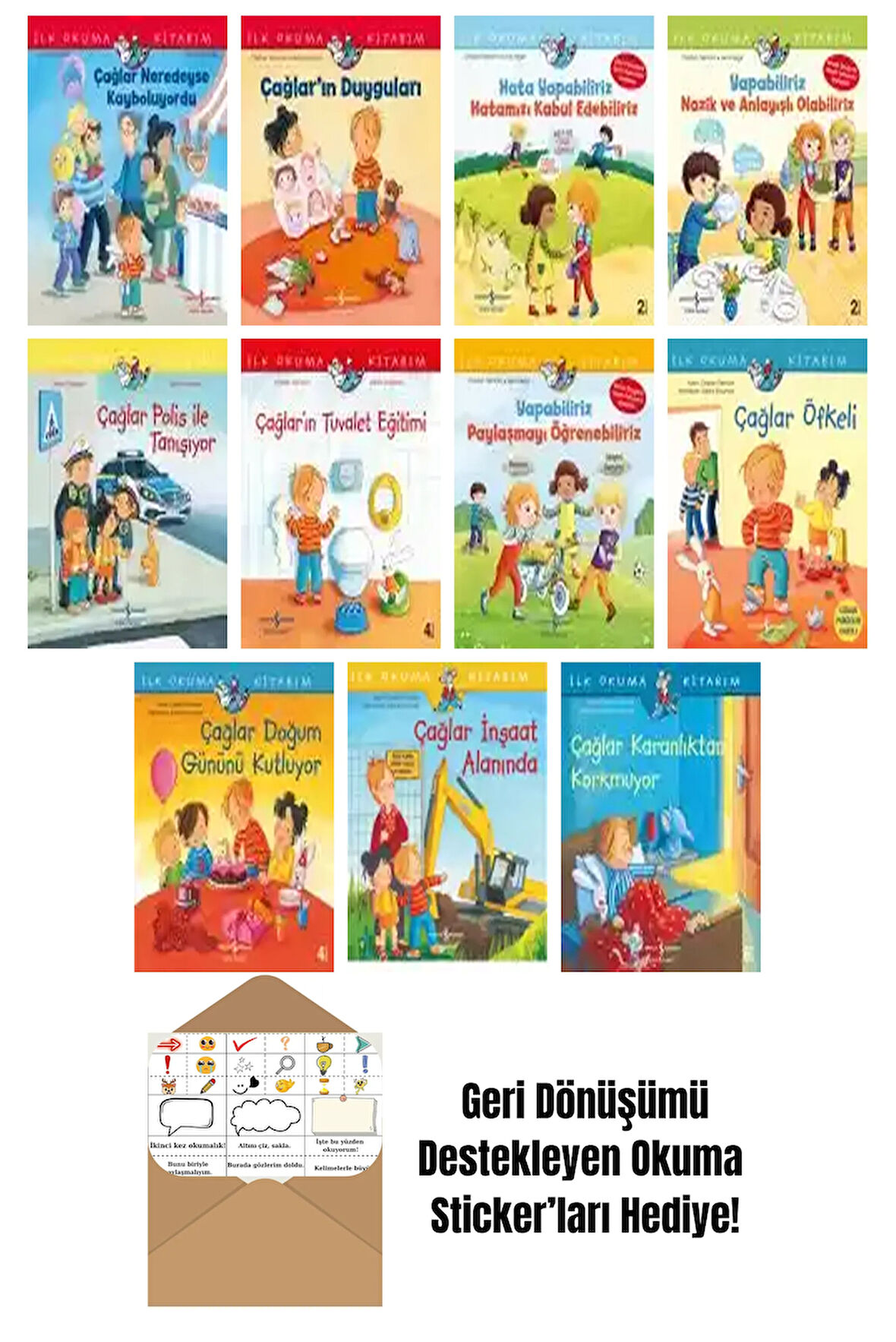 Christian Tielmann 11 Kitap Seti + Okuma Sticker'ları