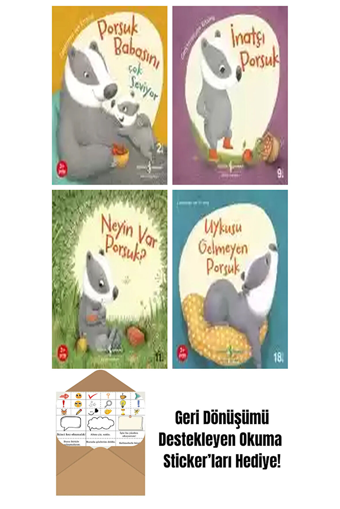 Constanze Von Kitzing 4 Kitap Seti + Okuma Sticker'ları