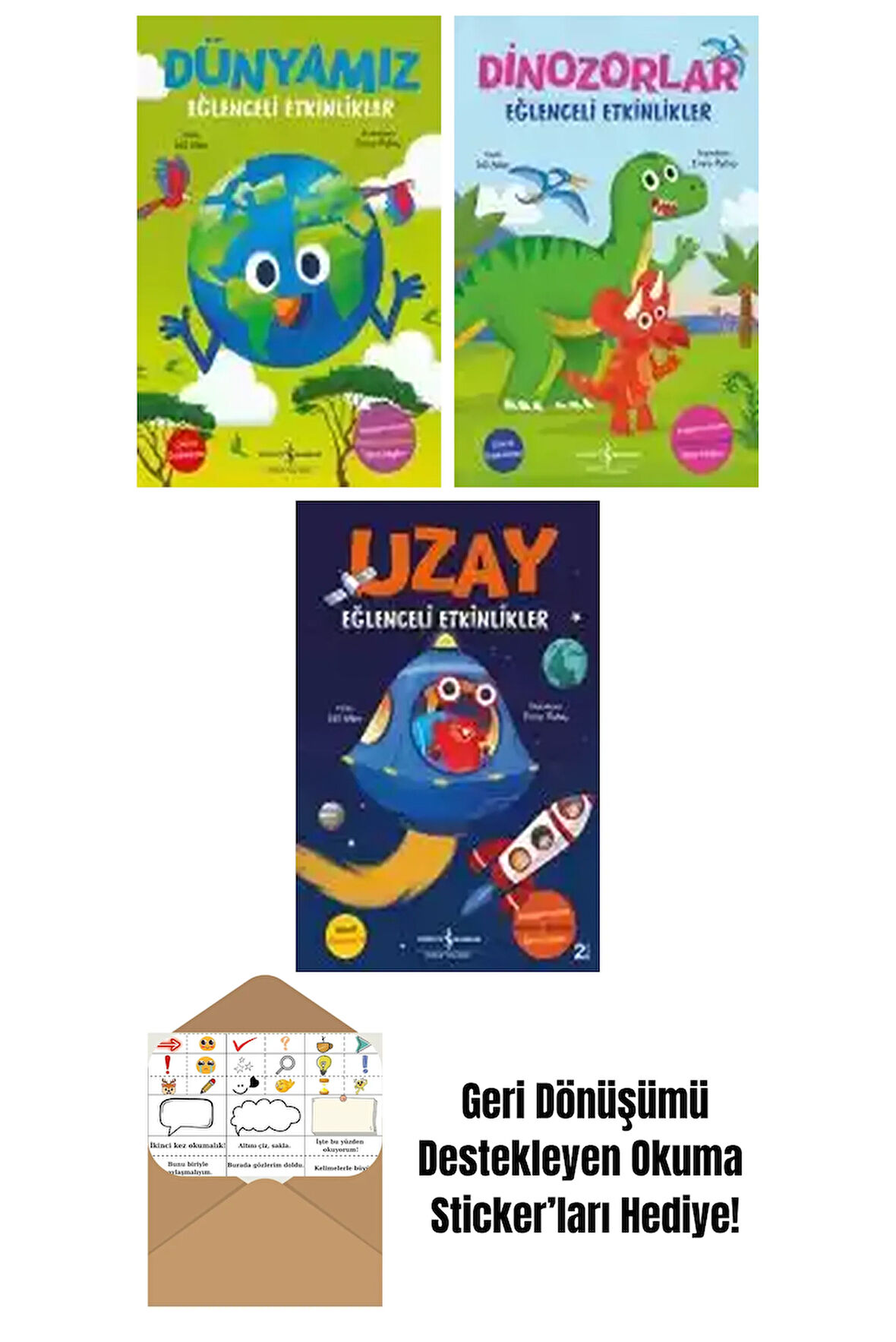 Emre Özbay 3 Kitap Seti + Okuma Sticker'ları