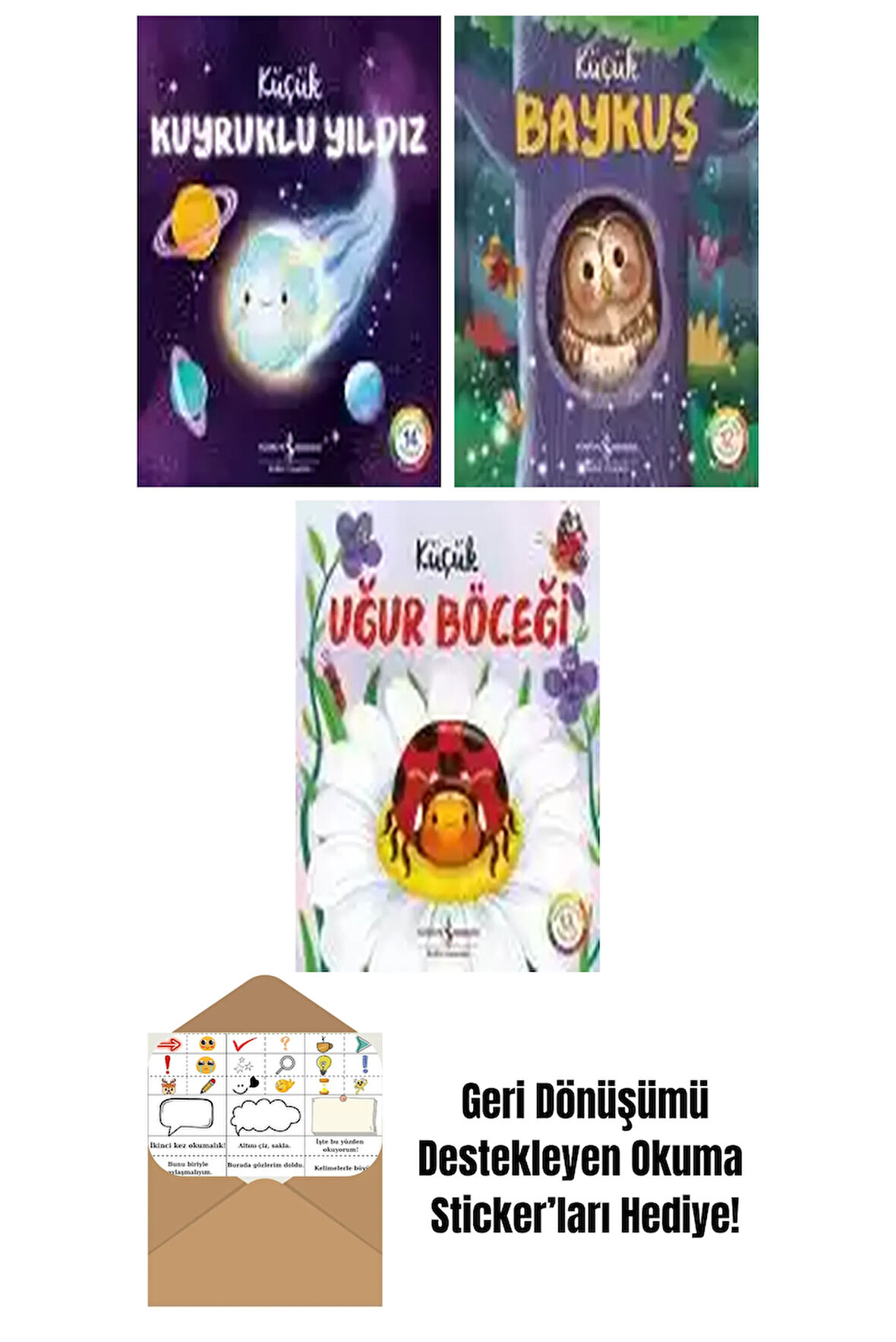 Gisela Bohórquez 3 Kitap Seti + Okuma Sticker'ları