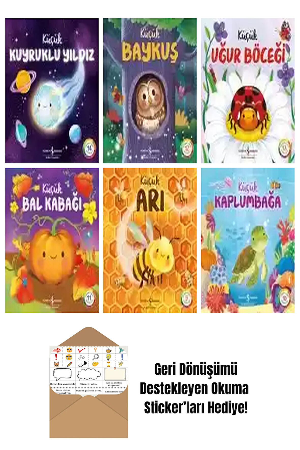Gisela Bohórquez 6 Kitap Seti + Okuma Sticker'ları