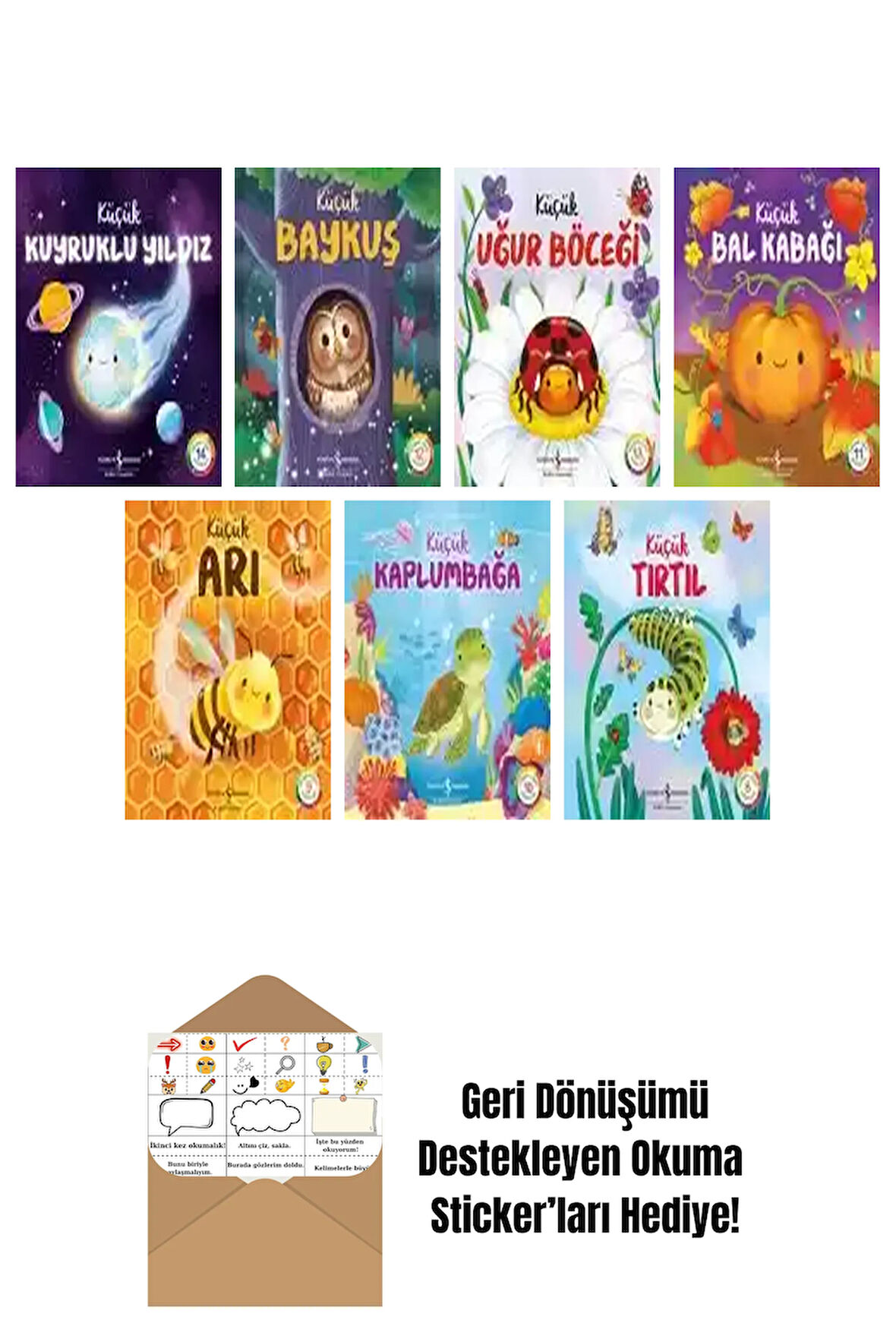 Gisela Bohórquez 7 Kitap Seti + Okuma Sticker'ları