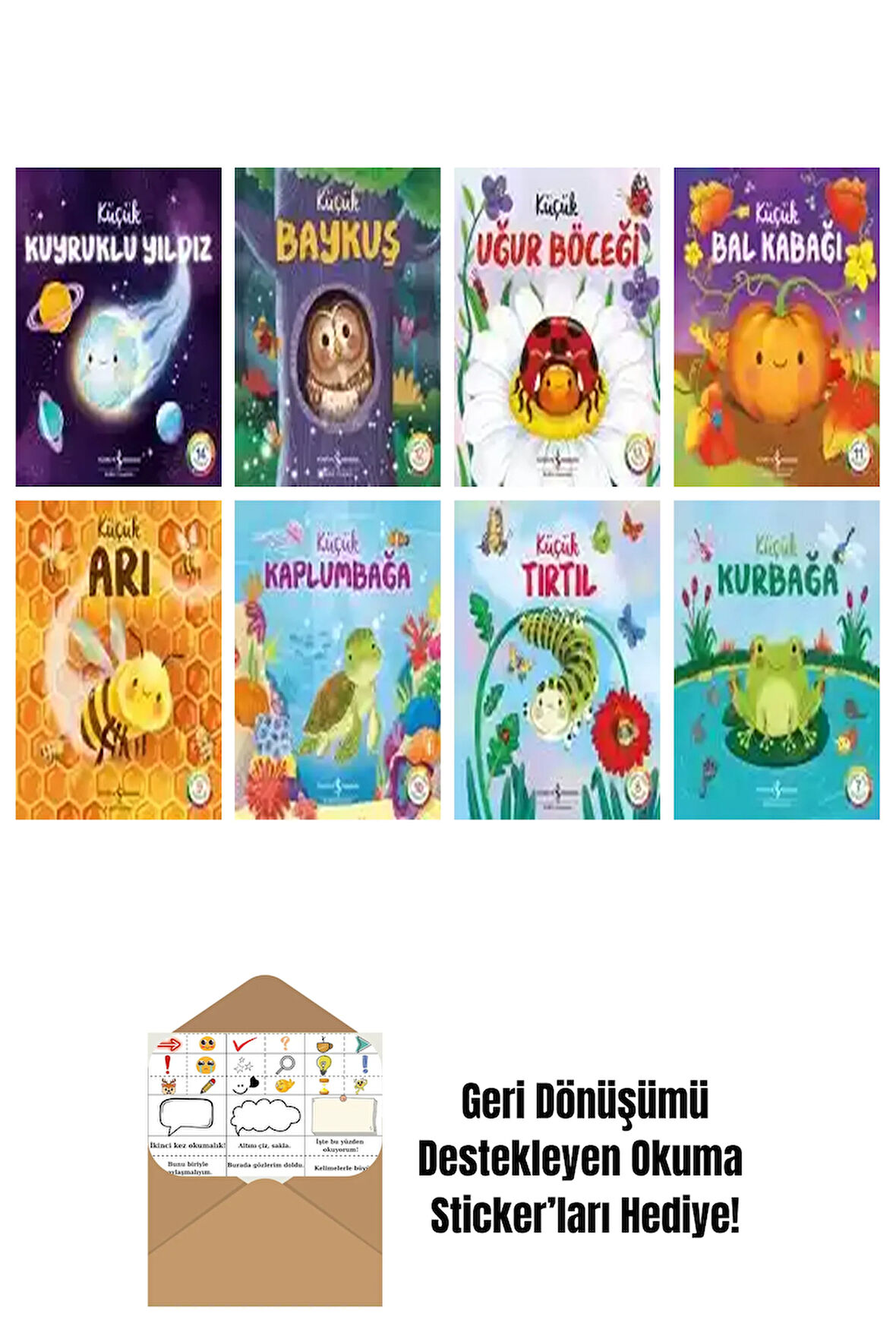 Gisela Bohórquez 8 Kitap Seti + Okuma Sticker'ları