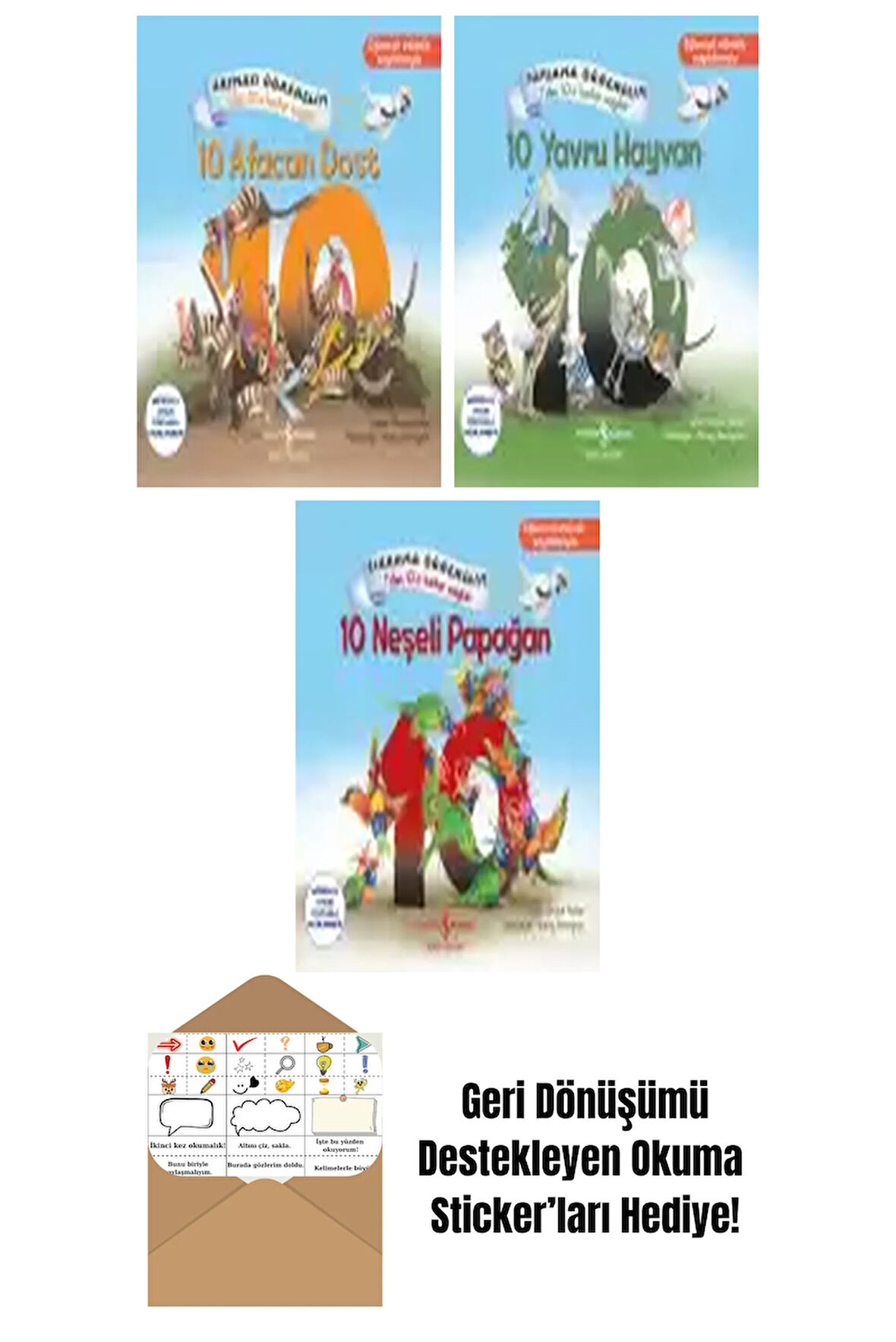 Grace Nolan 3 Kitap Seti + Okuma Sticker'ları