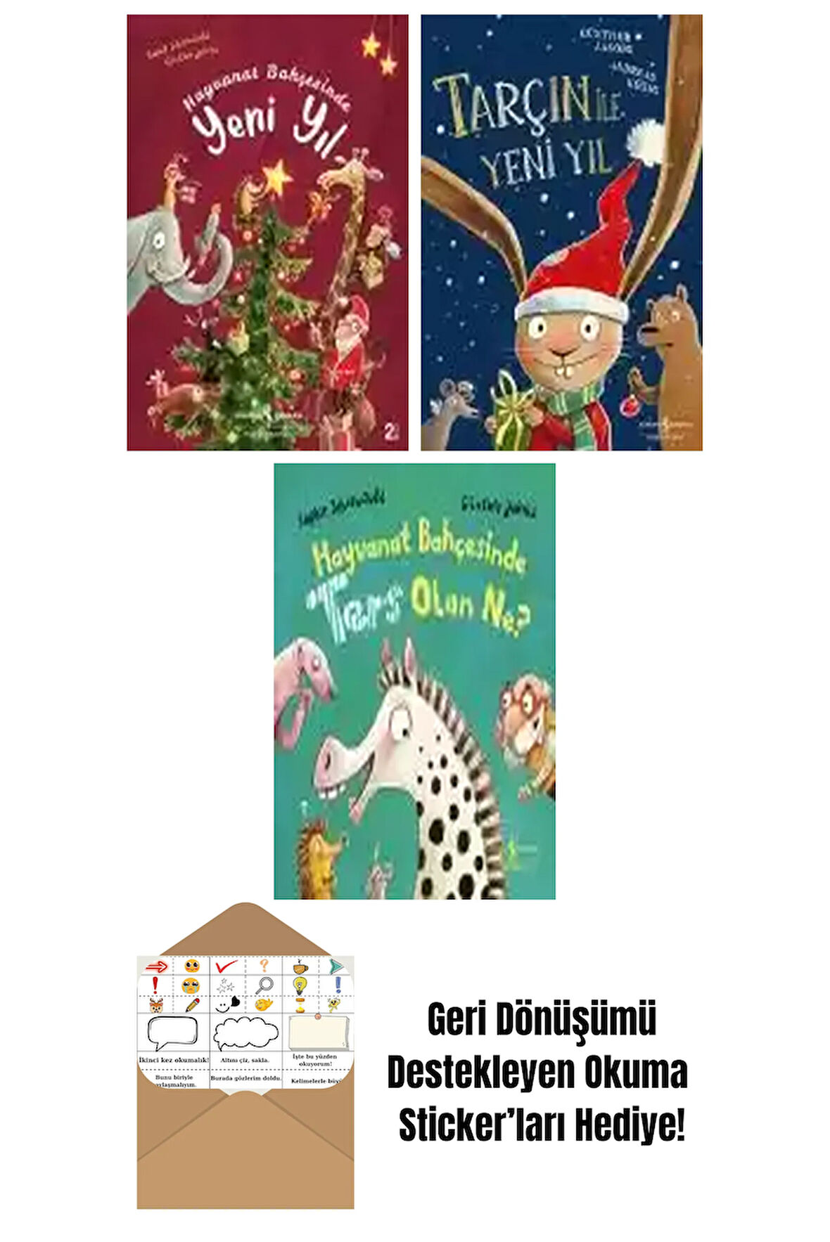 Günther Jakobs 3 Kitap Seti + Okuma Sticker'ları