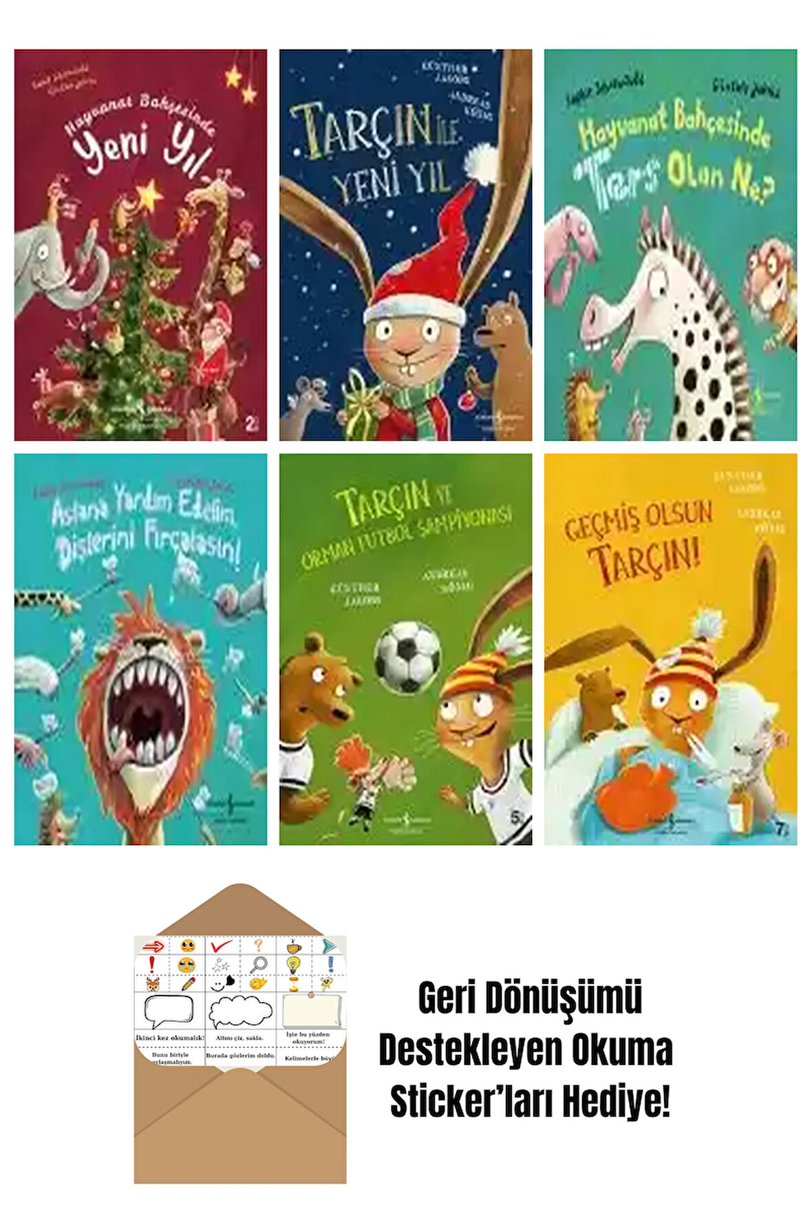 Günther Jakobs 6 Kitap Seti + Okuma Sticker'ları